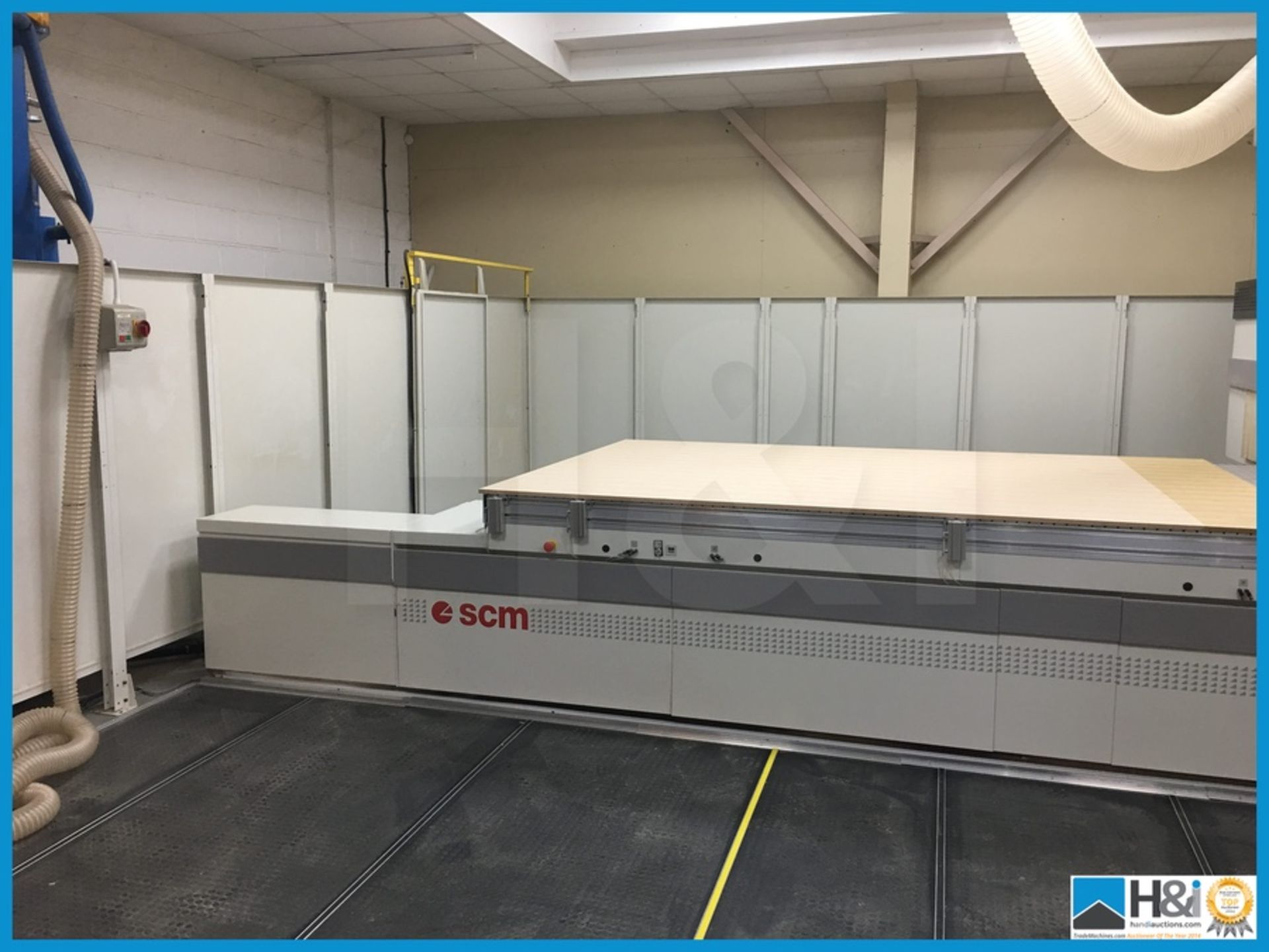 SCM Record 310NT CNC Router owned from new, in immaculate condition and well maintained. - Image 4 of 32