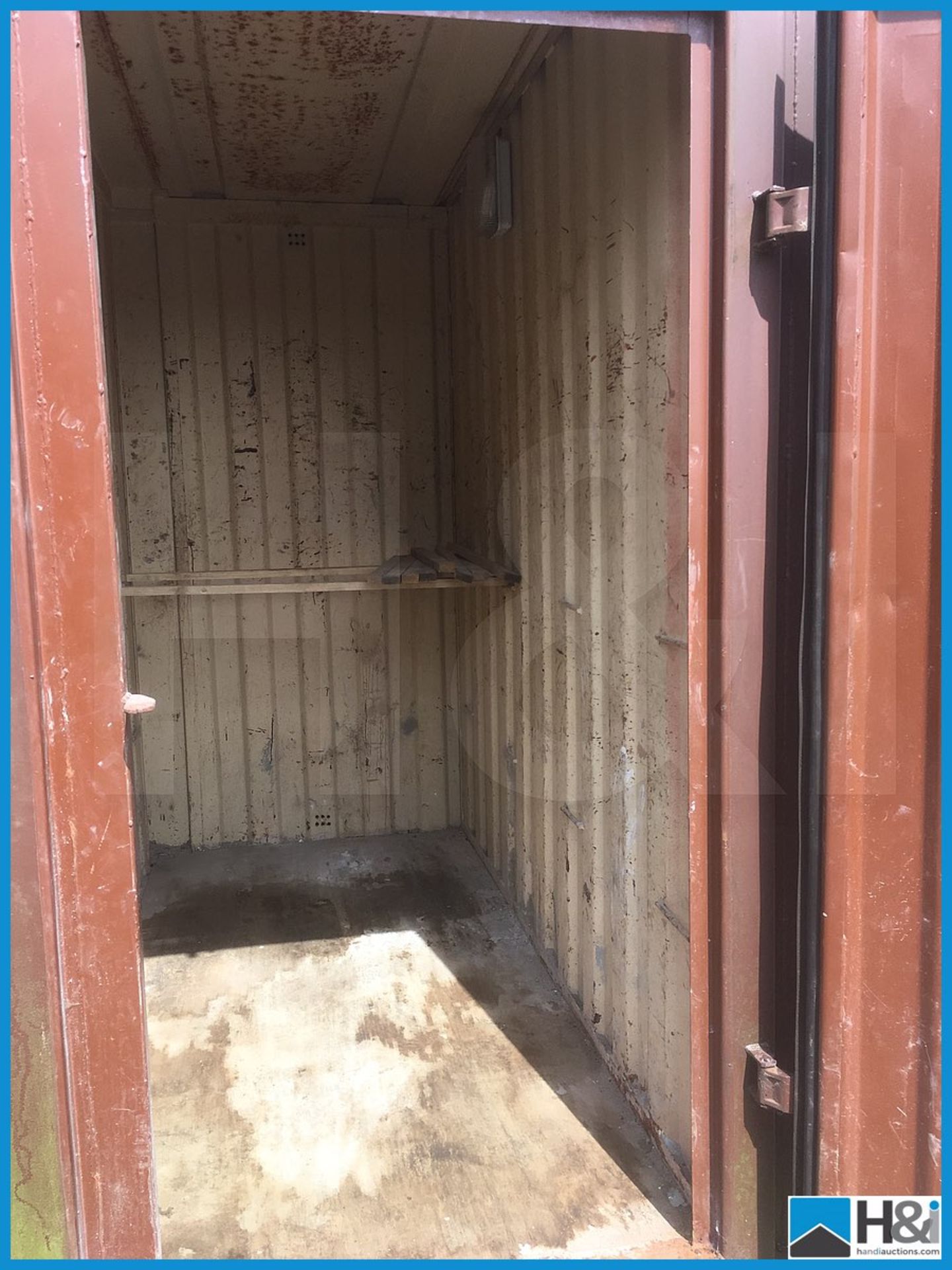 5m shipping container converted to site welfare cabin comprising secure storage area, canteen and - Image 7 of 10