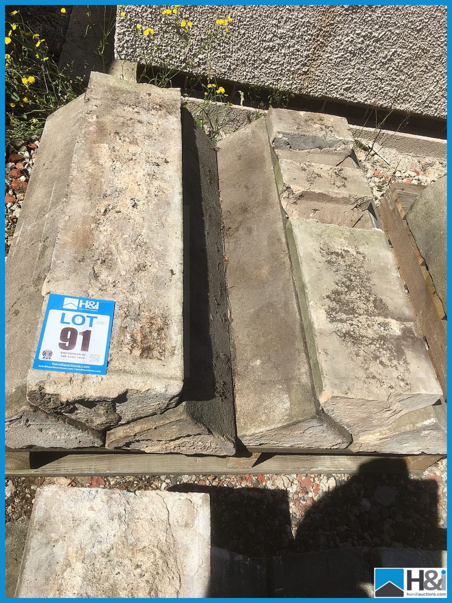 Quanity of reclaimed capping stones Appraisal: Viewing Essential Serial No: NA Location: Capstick