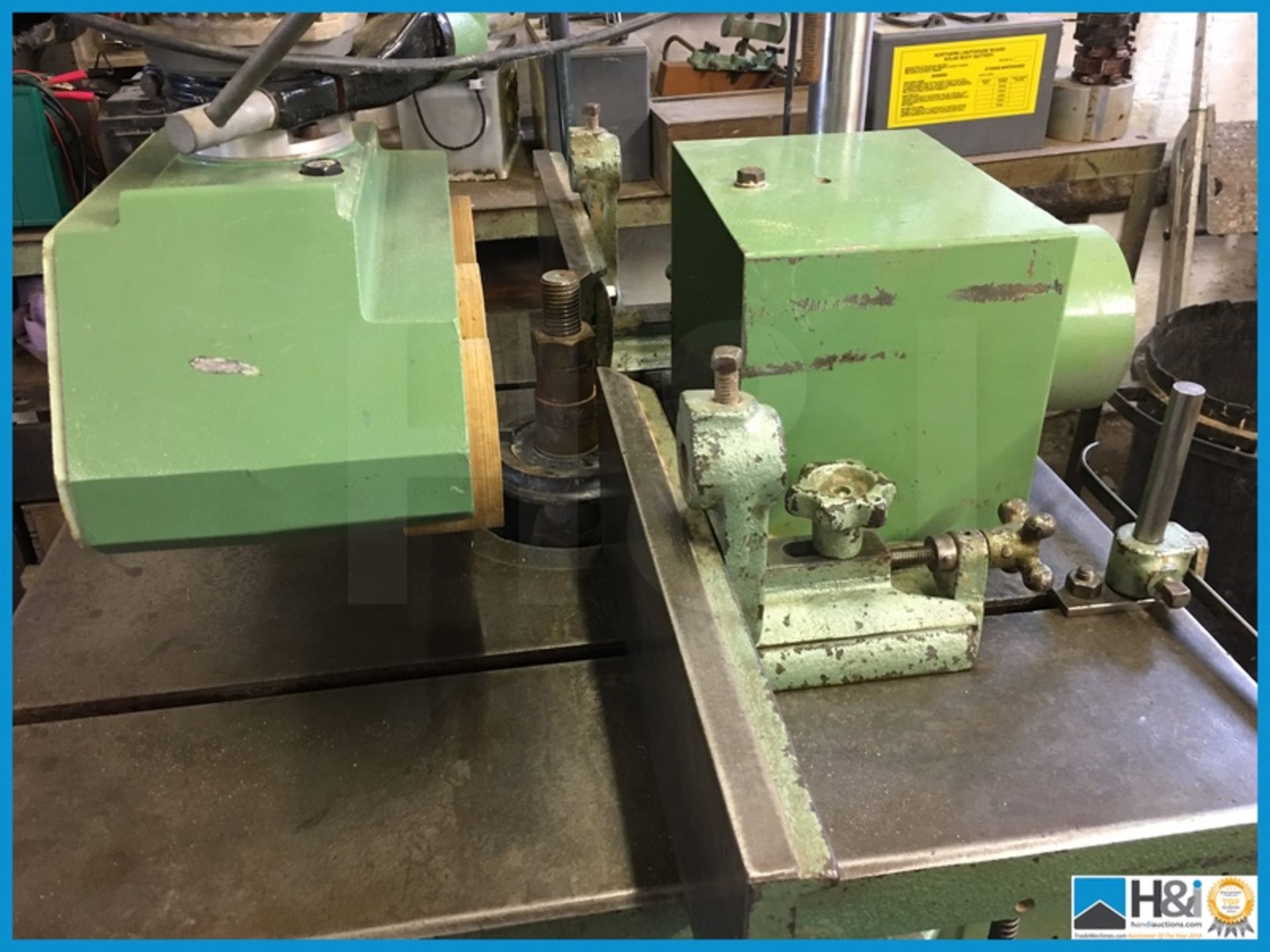 Sagar Spindle Moulder with power feed unit Appraisal: Viewing Essential Serial No: NA Location: - Image 3 of 6