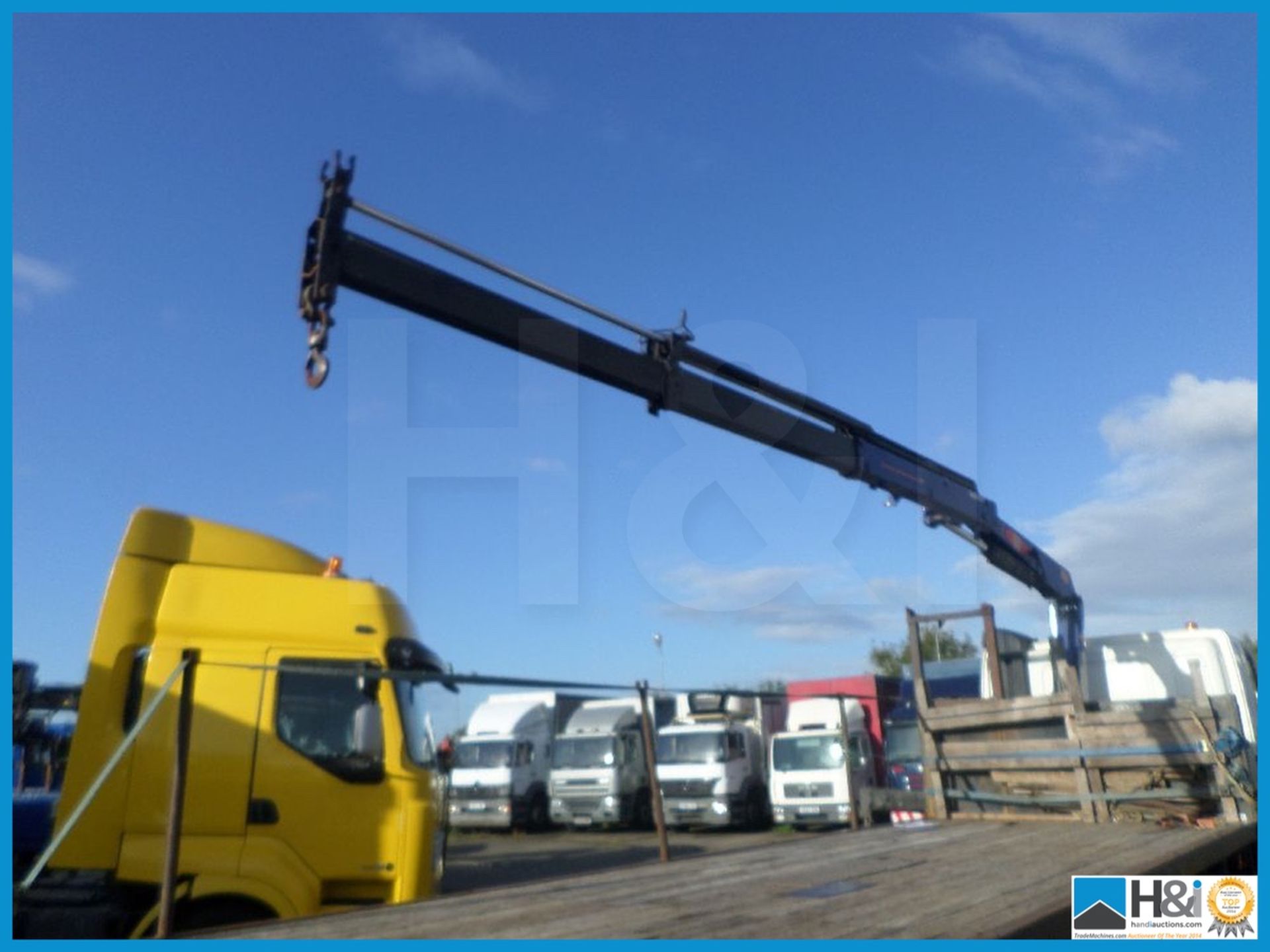 2008 PM SERIES 8 CRANE, 8 TON METRE, 4.5 TON CRANE, DOUBLE EXTENSION, GOOD WORKING ORDER, TAKEN - Image 5 of 9