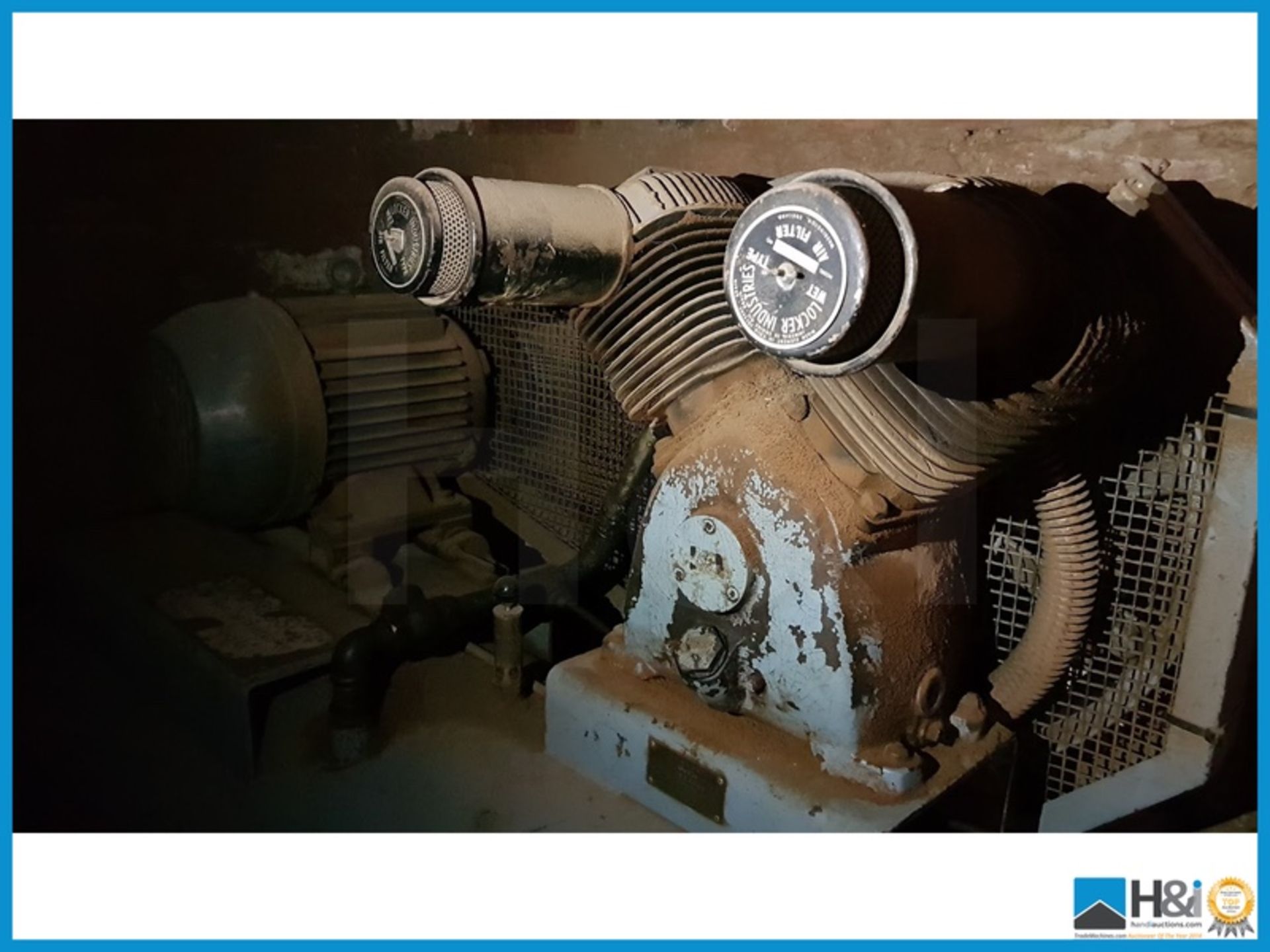 Large 3 phase compressor Appraisal: Viewing Essential Serial No: NA Location: Capstick Home - Image 3 of 4