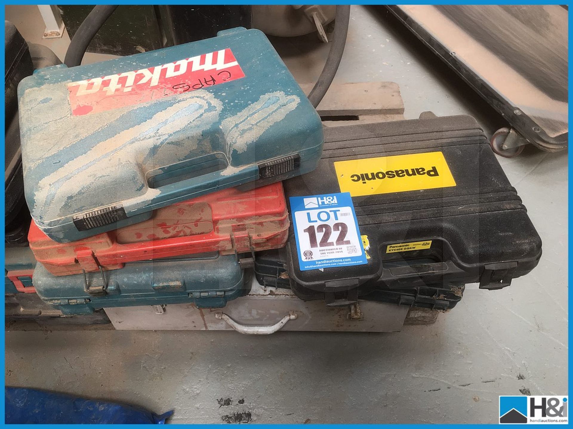 Quantity of empty power tool boxes Appraisal: Viewing Essential Serial No: NA Location: Capstick - Image 3 of 3