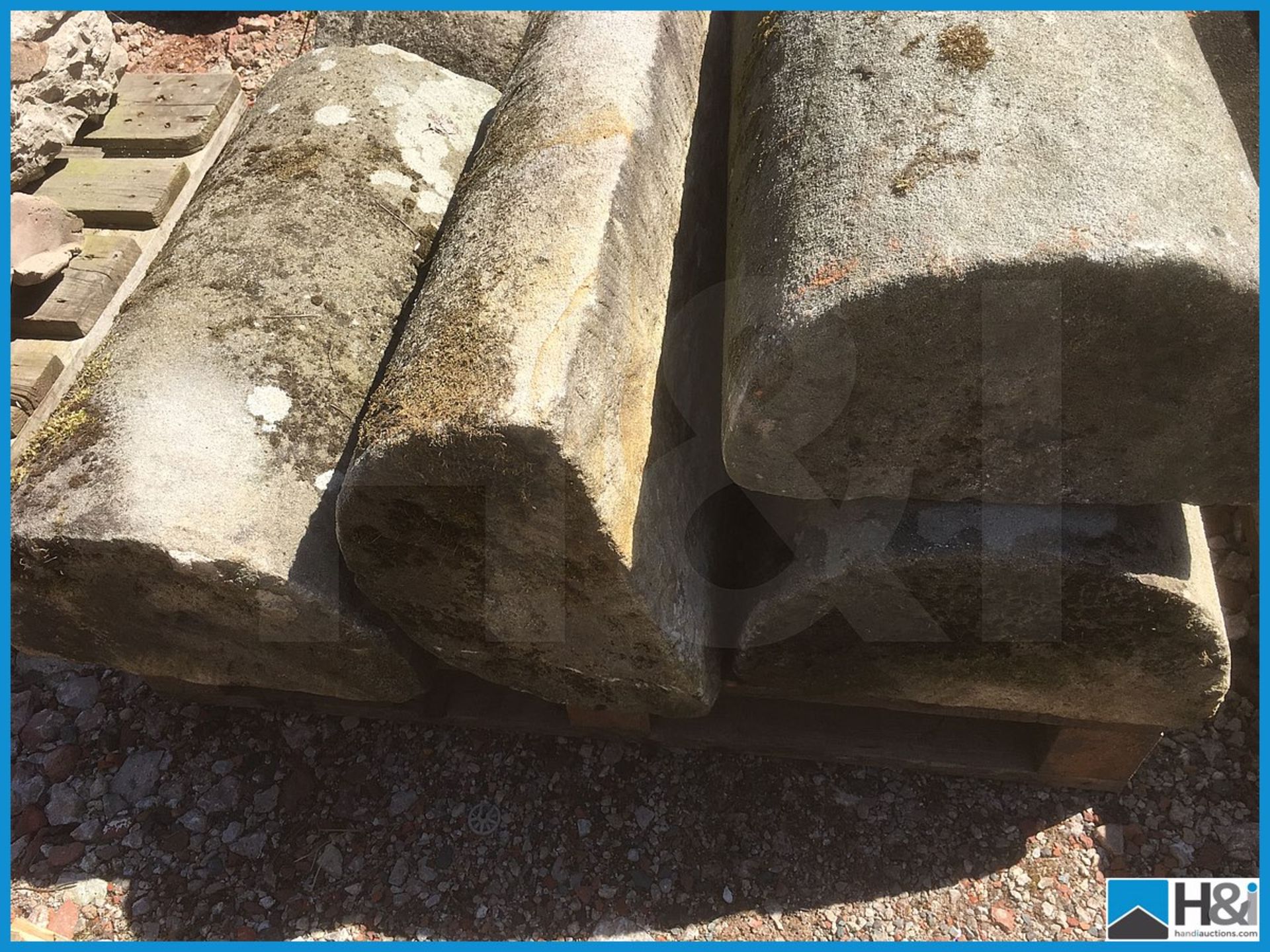 Quanity of reclaimed capping stones Appraisal: Viewing Essential Serial No: NA Location: Capstick - Image 2 of 3