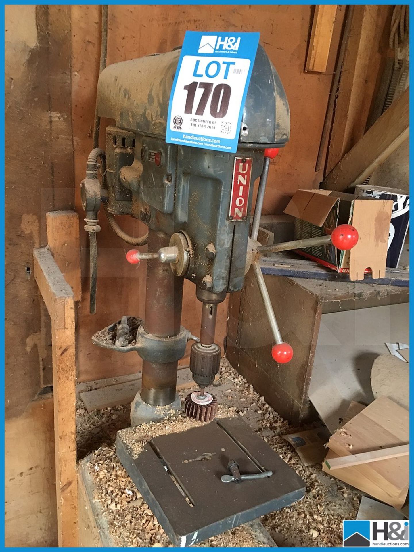 Bench mounted Union 3 phase drill Appraisal: Viewing Essential Serial No: NA Location: Capstick Home - Image 2 of 2