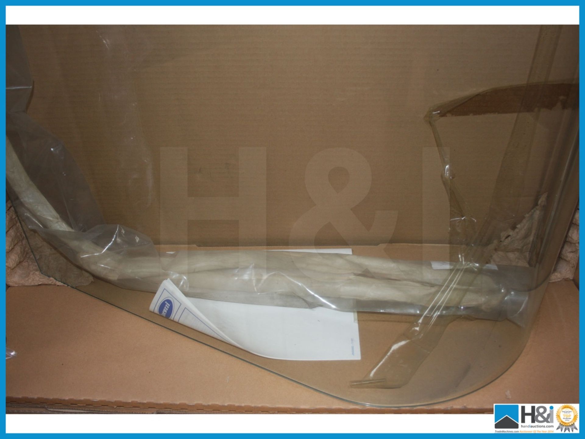 Jacuzzi wave tower corner return shower enclosure clear glass chrome fittings new in box 1200 x - Image 2 of 8