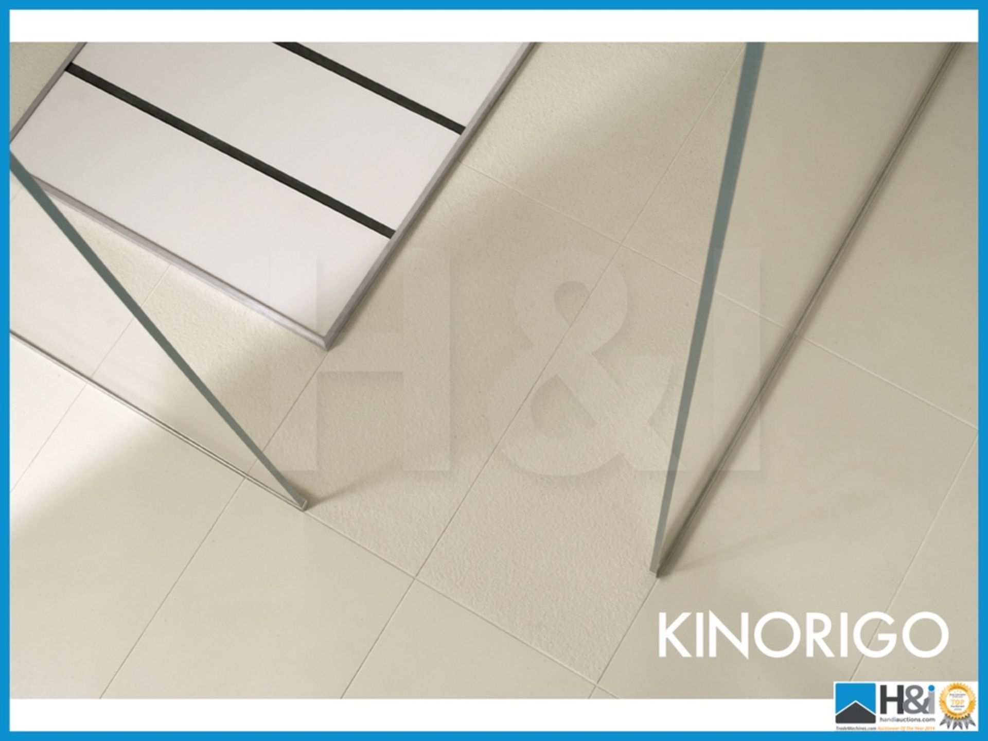 Absolutely stunning Kinorigo Z Sonika 300 x 300 x 11mm bushhammered. Material: Porcelain Stone.