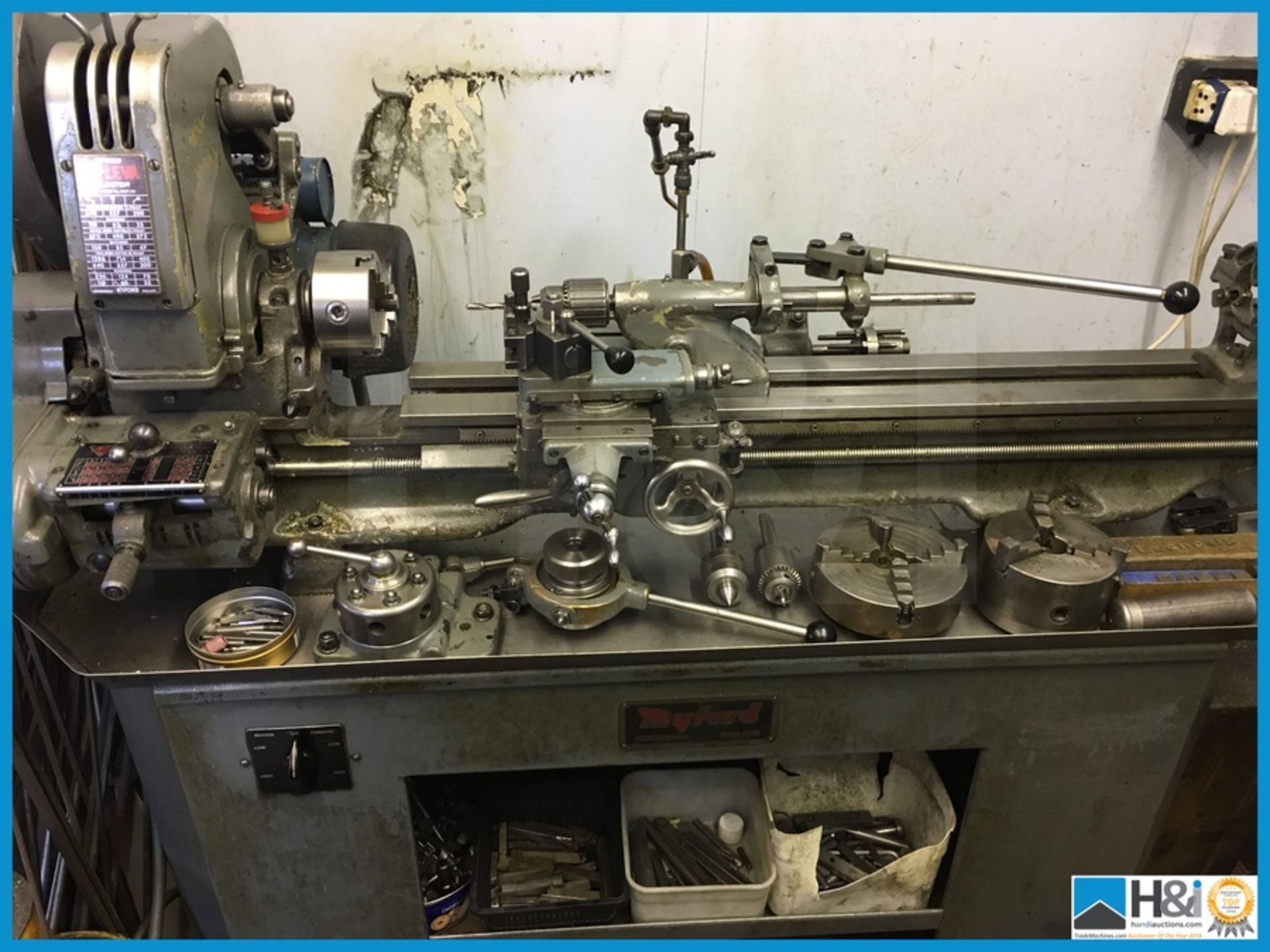 A Myford ML7 Single phase engineers lathe, surely one of the finest examples of this model offered