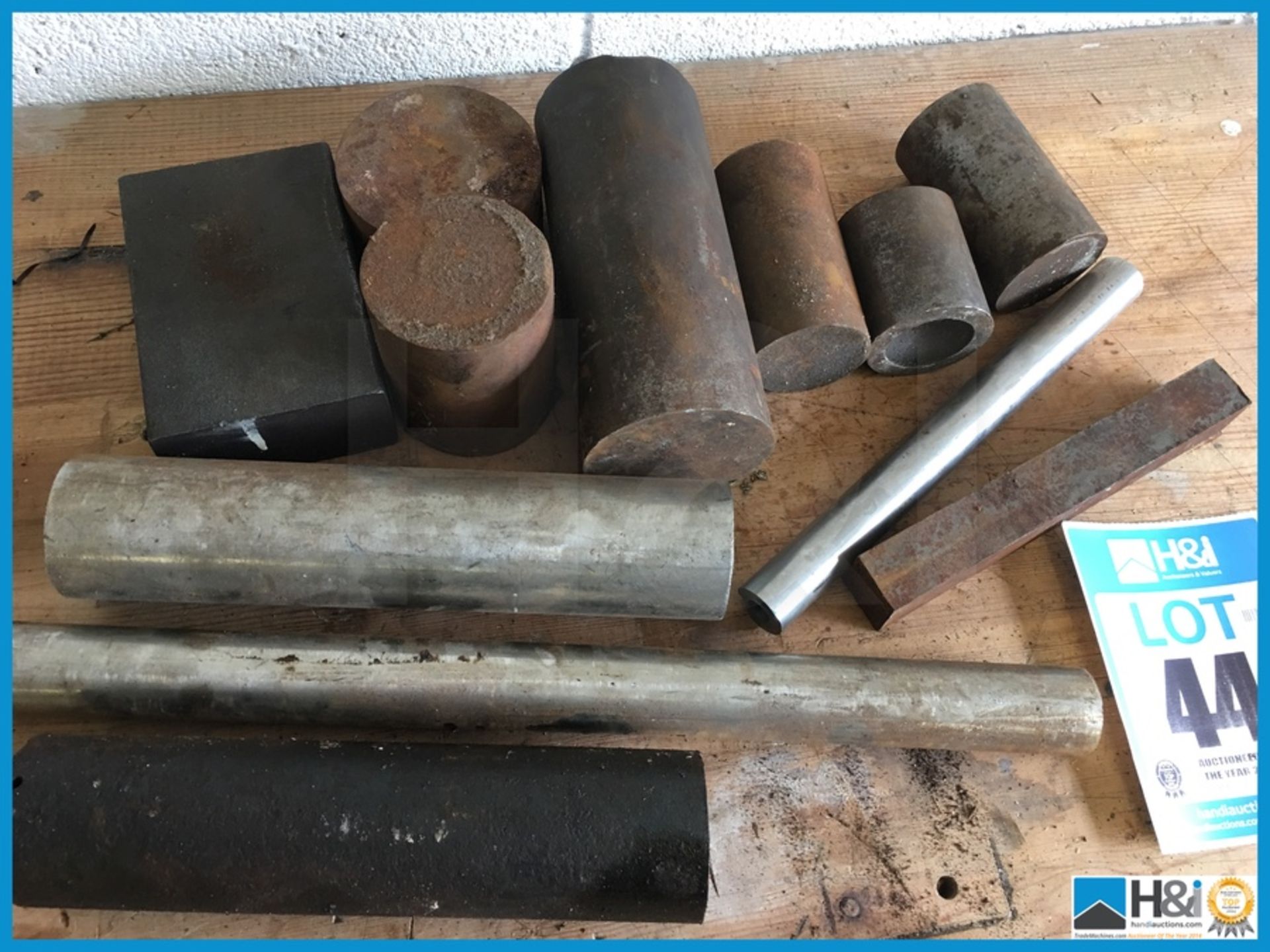 Selection of steel and stainless billets.this lot can be shipped for £55.00 plus vat Appraisal: - Bild 2 aus 2
