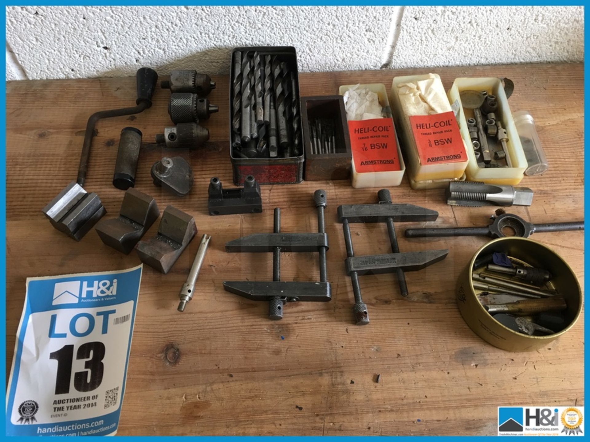 Selection of vintage enginering items . this lot can be shipped for £12.00 plus vat Appraisal: