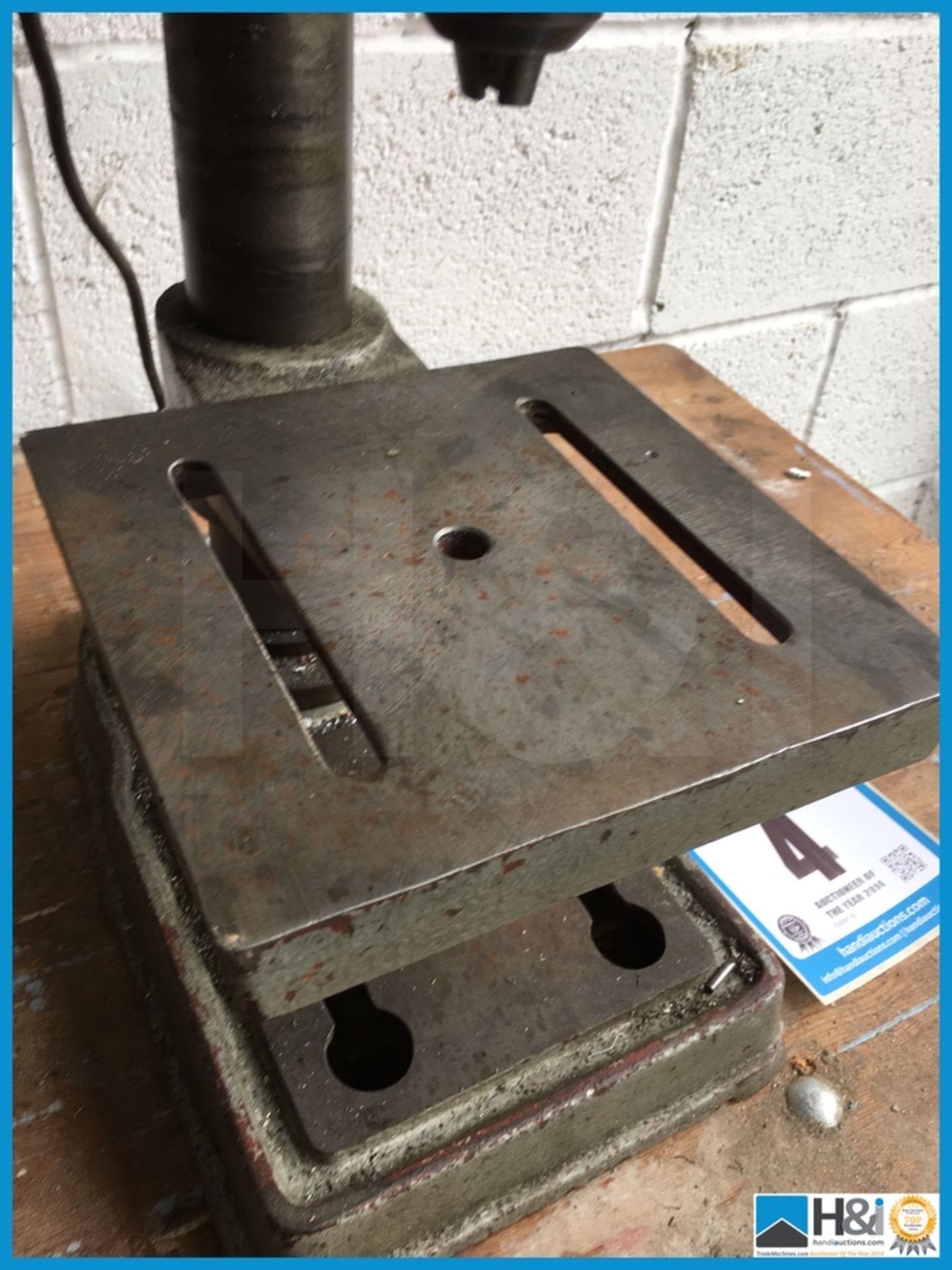 Astra single phase pillar drill bench mounted this item can be placed on a pallet and secured and - Bild 5 aus 5