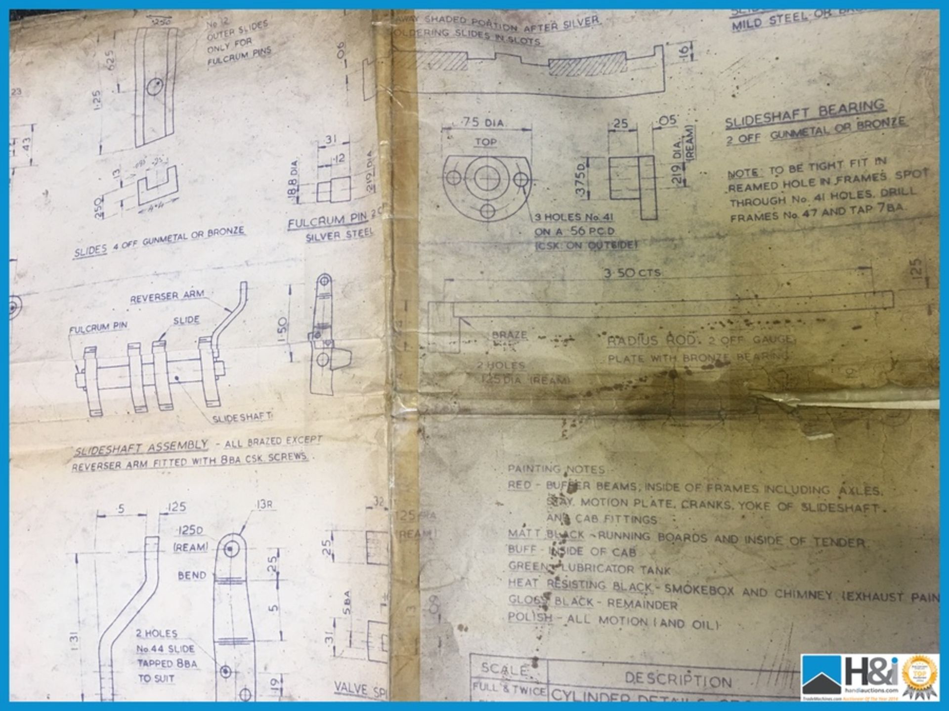** PLEASE NOTE THAT THE ORIGINAL DRAWINGS FOR THIS LOT HAVE BEEN LOCATED SO THE PROJECT COULD BE - Bild 22 aus 25