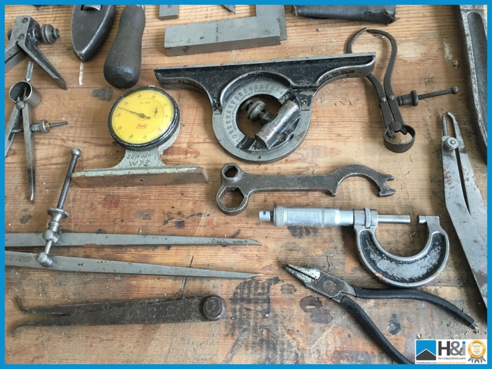 Lovely lot of vintage engineers hand tools this item can be delivered for £12.00 plus VAT Appraisal: - Bild 4 aus 4