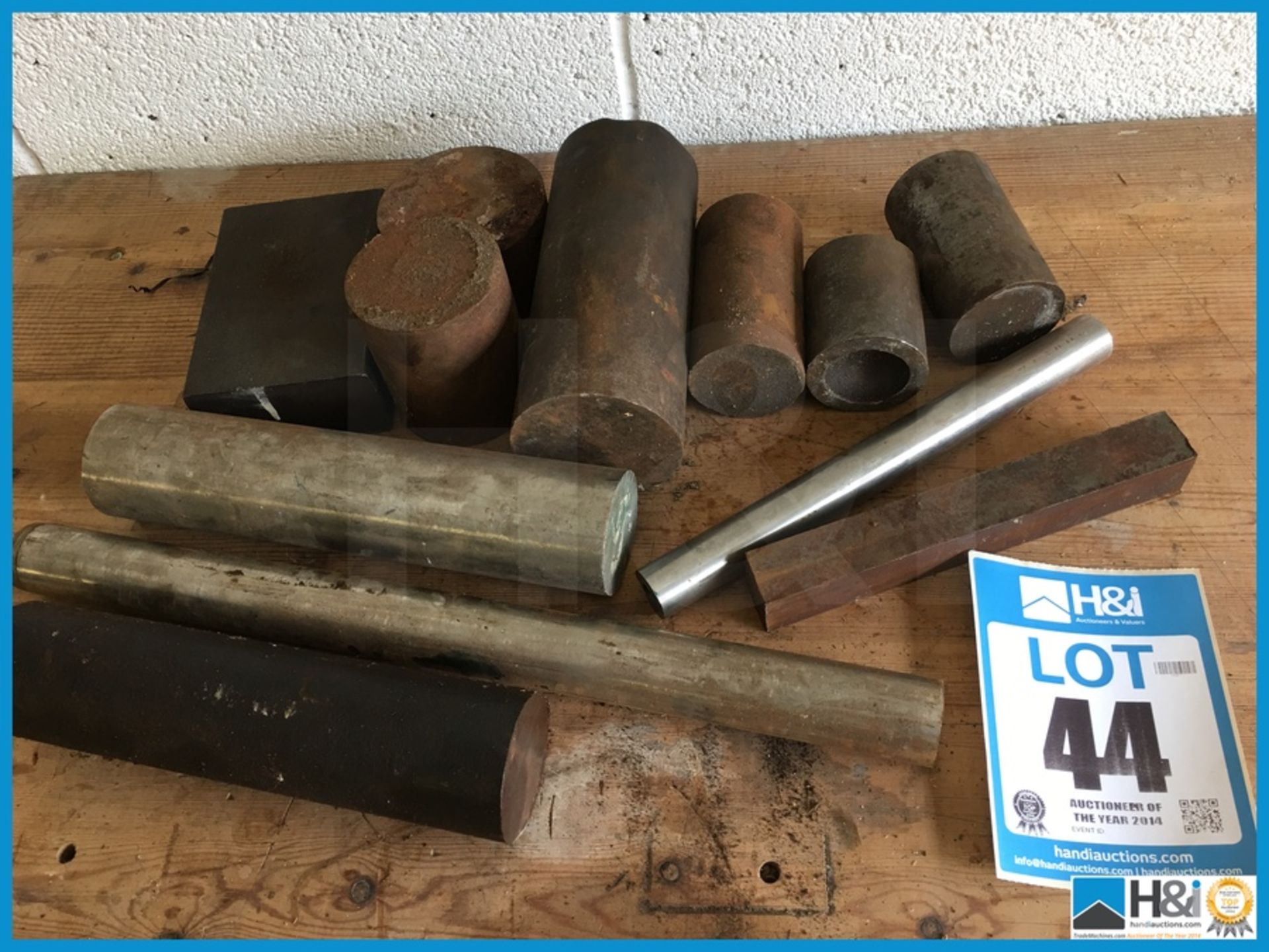 Selection of steel and stainless billets.this lot can be shipped for £55.00 plus vat Appraisal: