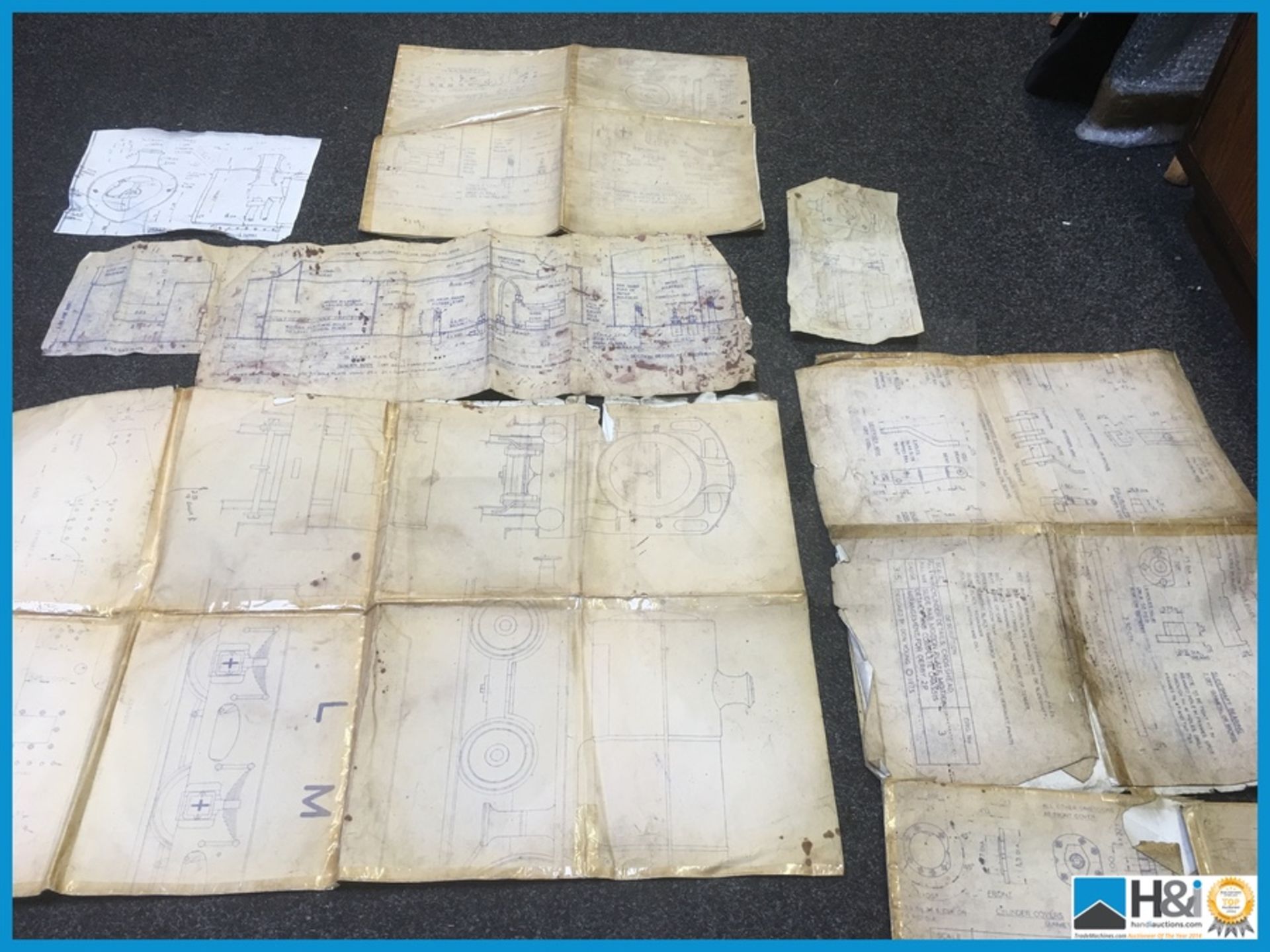 ** PLEASE NOTE THAT THE ORIGINAL DRAWINGS FOR THIS LOT HAVE BEEN LOCATED SO THE PROJECT COULD BE - Bild 19 aus 25