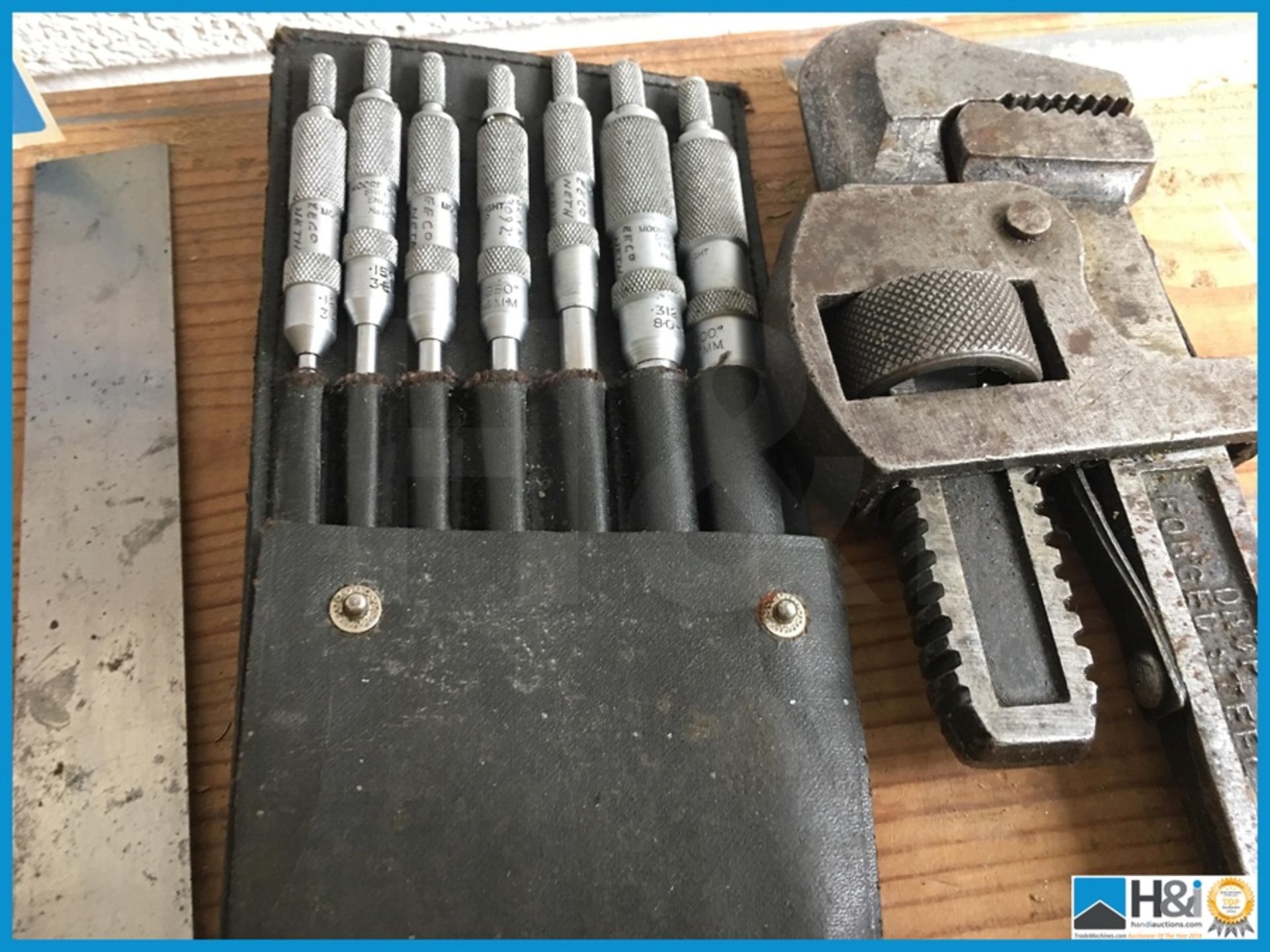 Lovely lot of vintage engineers hand tools this item can be delivered for £12.00 plus VAT Appraisal: - Bild 3 aus 4