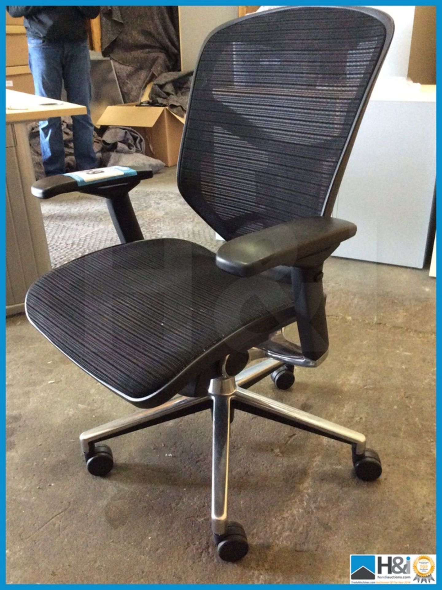 Enjoy Ergonomic High back mesh office Chair. Certified to BSEN5459 pt2, Top Quality chair - Image 3 of 3