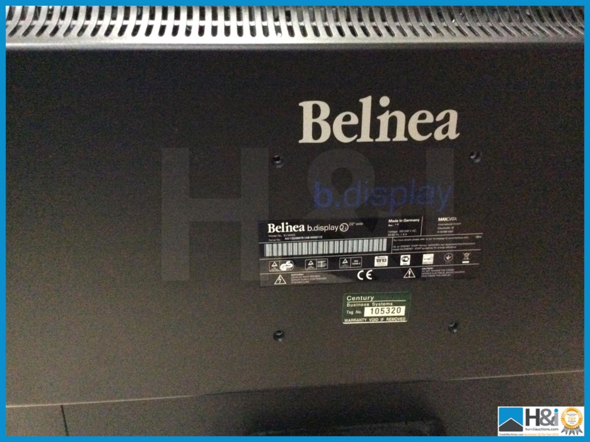 Belnea B.Display Moniter 22" - Image 2 of 2