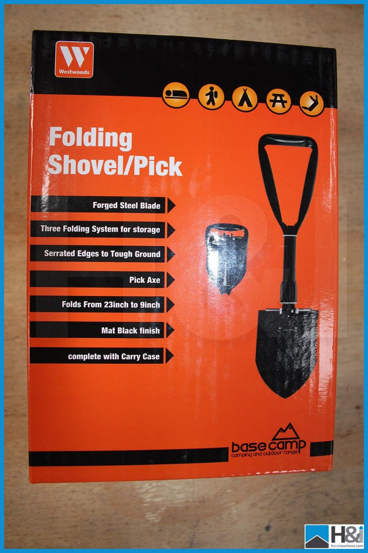 6 off Folding shovel and pick new and boxed Appraisal: Viewing Essential Serial No: NA Location: H& - Image 2 of 2