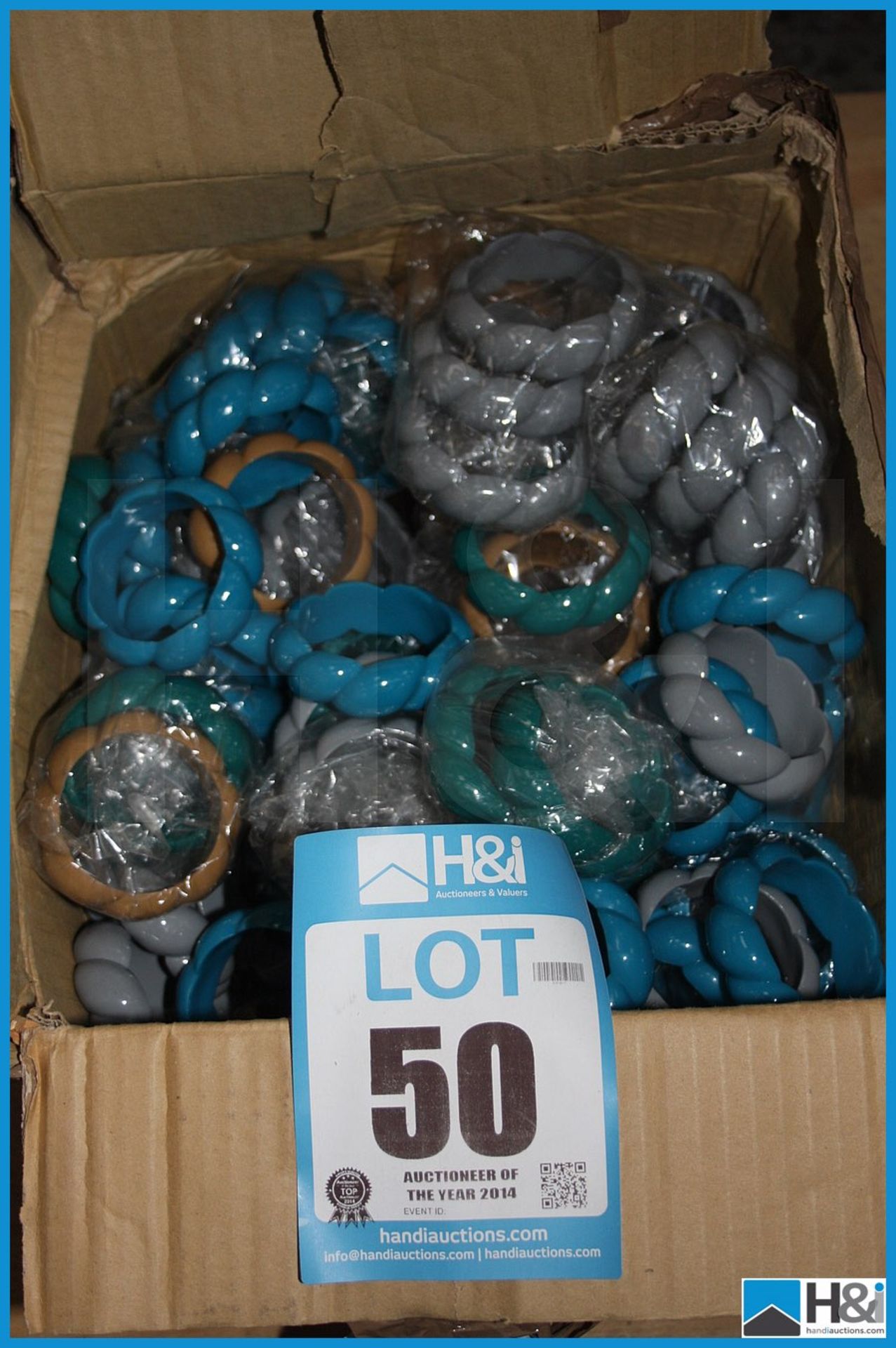 Large quantity of plastic bracelets. Appraisal: Viewing Essential Serial No: NA Location: H&I, BB7