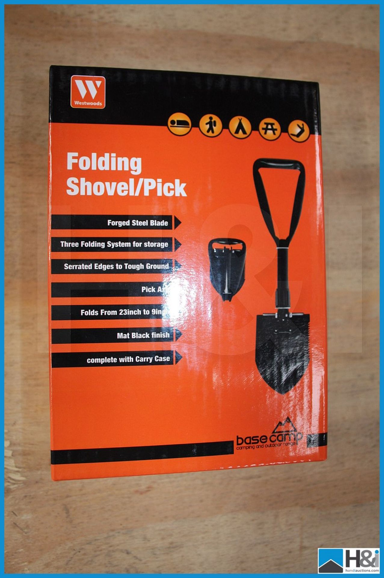 6 off Folding shovel and pick new and boxed Appraisal: Viewing Essential Serial No: NA Location: H& - Image 2 of 2