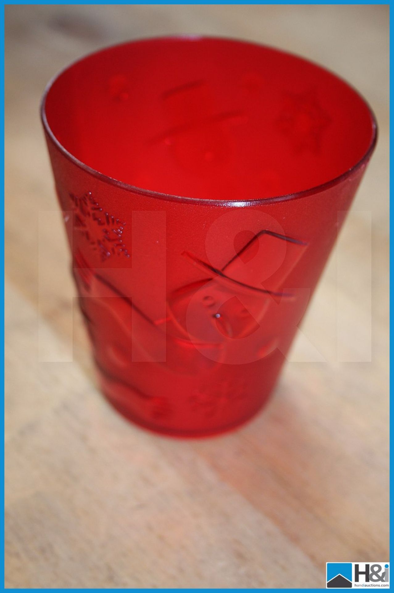 Pallet of christmas tumblers approx 379 in box's ready for resale. Appraisal: Viewing Essential - Image 3 of 3