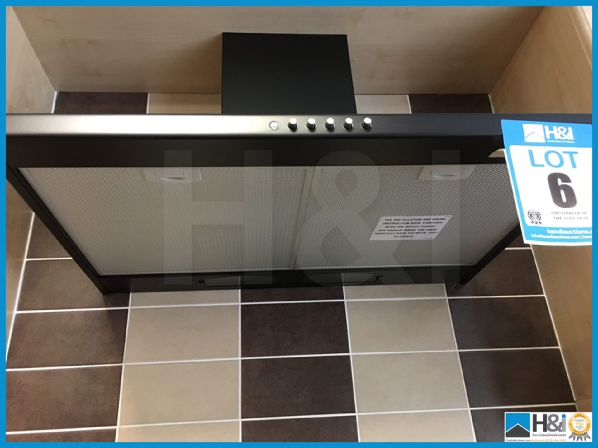 Satin Black CDA EPC 600 extractor. New and unused Appraisal: Excellent Serial No: NA Location: - Image 2 of 3