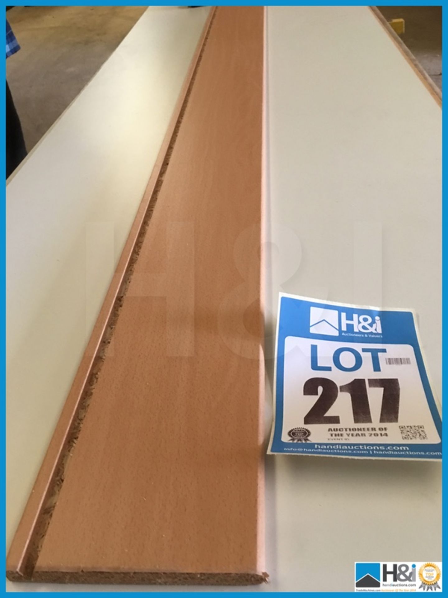 X 100 2020 mm X 142 mm x12.6 mm beech drawer sides Appraisal: Excellent Serial No: NA Location: West