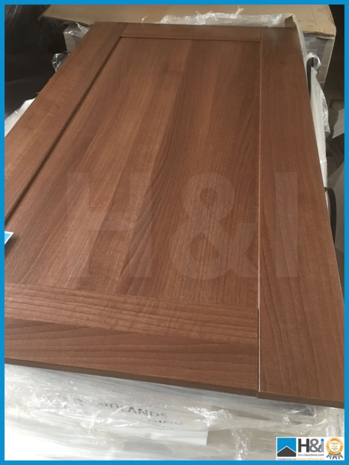 Approx x 28 1066 mm X 595 mm American walnut contemporary kitchen door with retail value of lot £ - Image 3 of 3