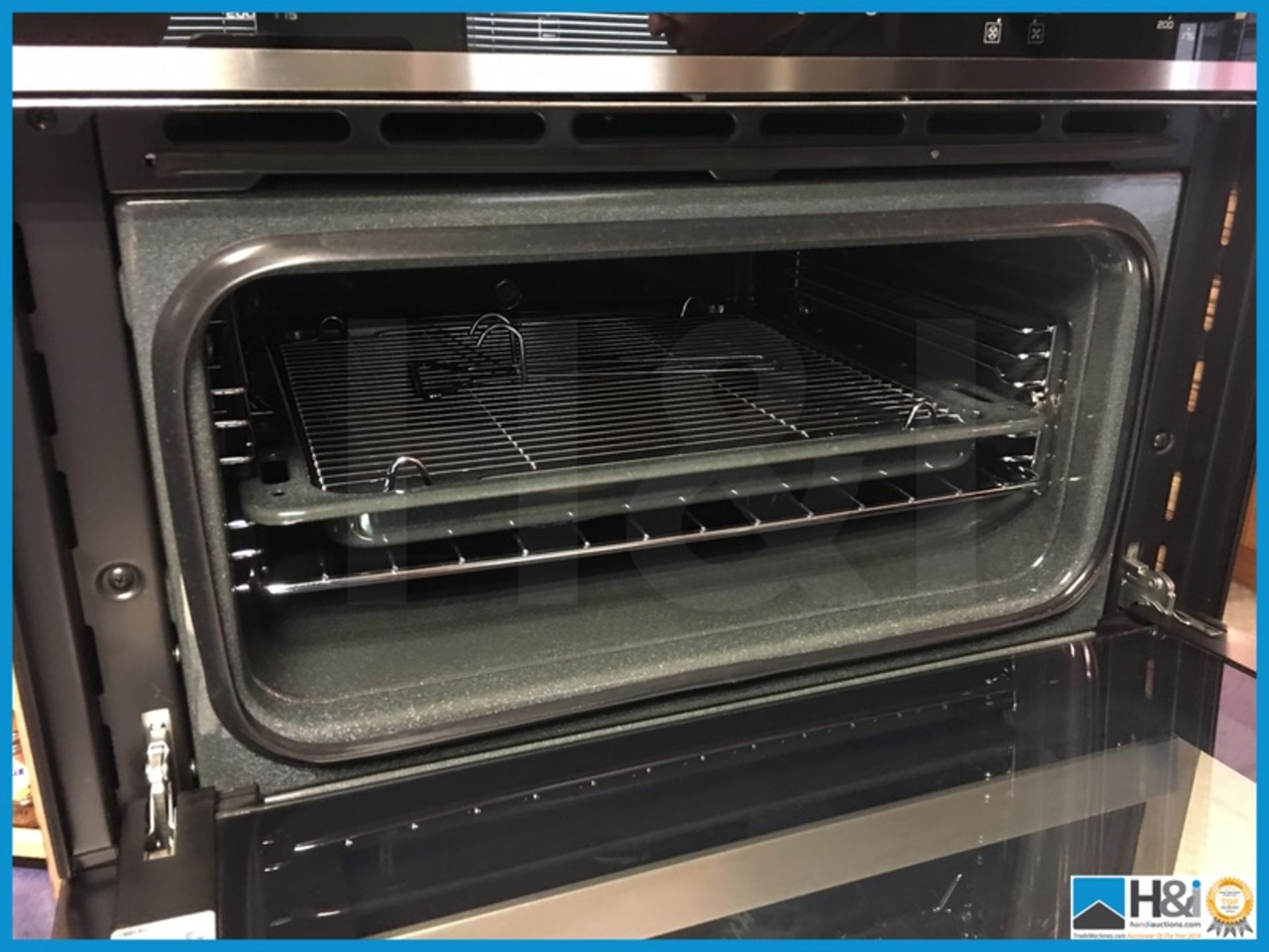 CDA double electric built in oven. New and unused Appraisal: Excellent Serial No: NA Location: - Image 3 of 5