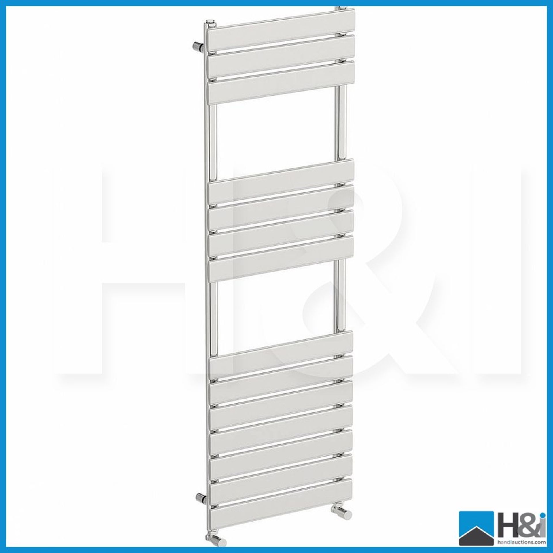 Designer Victoria Plumb TW04 Signelle 1500x500 polished chrome heated towel rail. New and boxed.
