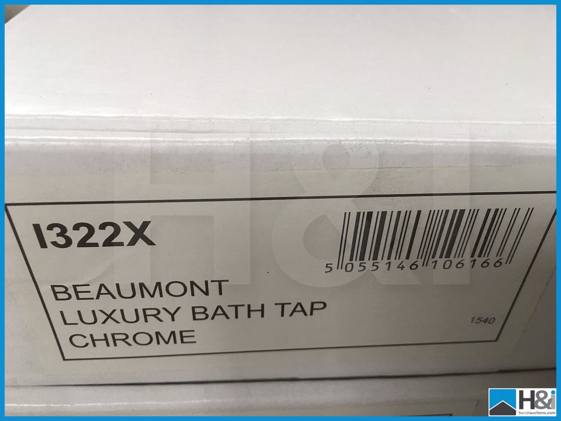 Designer Beaumont Luxury polished chrome bath taps. New and boxed. Suggested manufacturers selling - Image 3 of 3