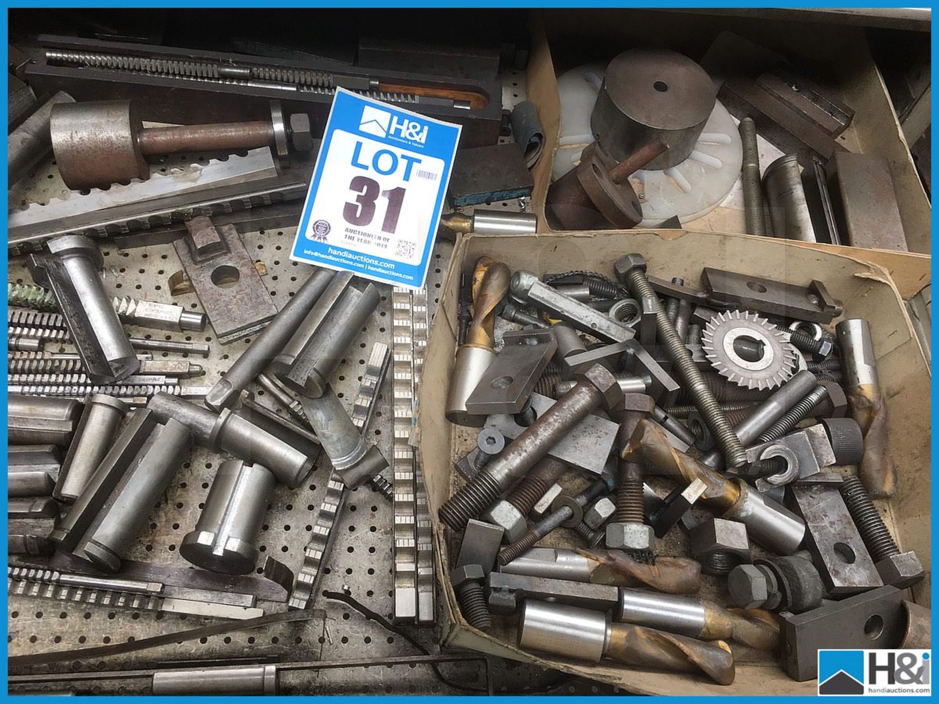 Quantity of broach cutters and other engineering items. Drawers not included Appraisal: Viewing - Image 3 of 3