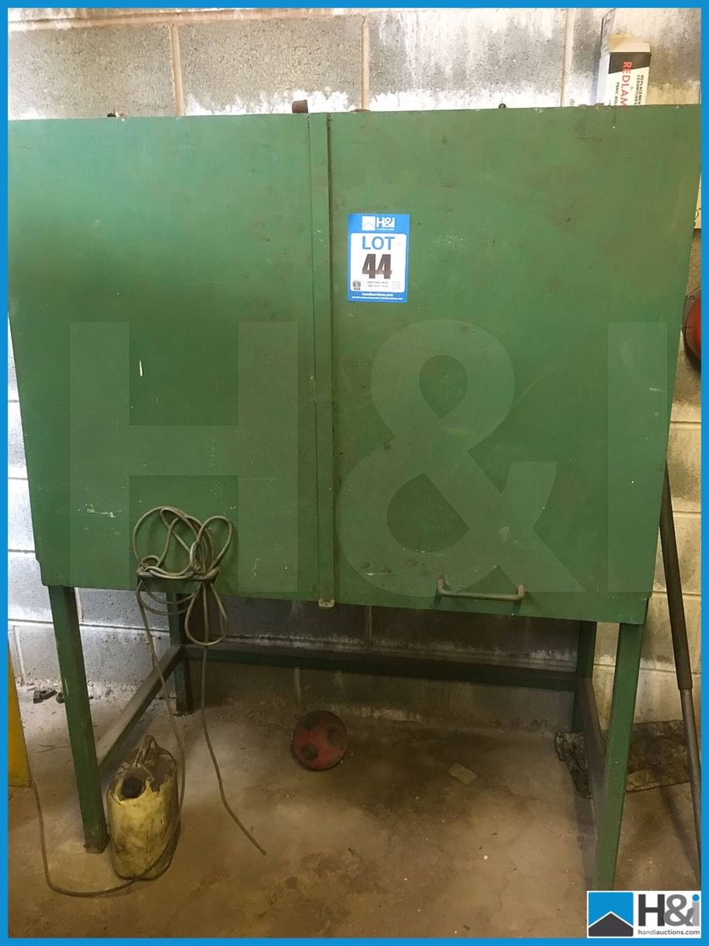 Large metal cupboard Appraisal: Viewing Advised Serial No: NA Location: Phoenix Engineering,