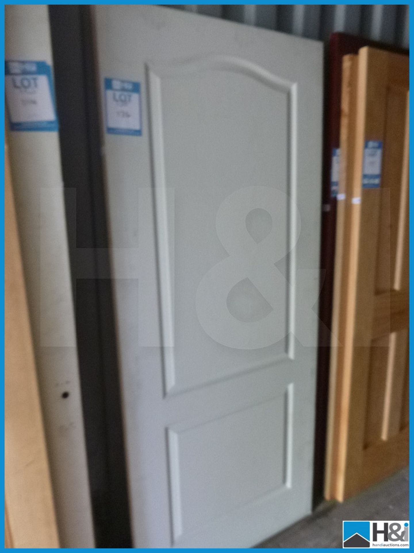 White Internal Panel Door - 78X33 Appraisal: Viewing Essential Serial No: NA Location: H&I Ltd.,