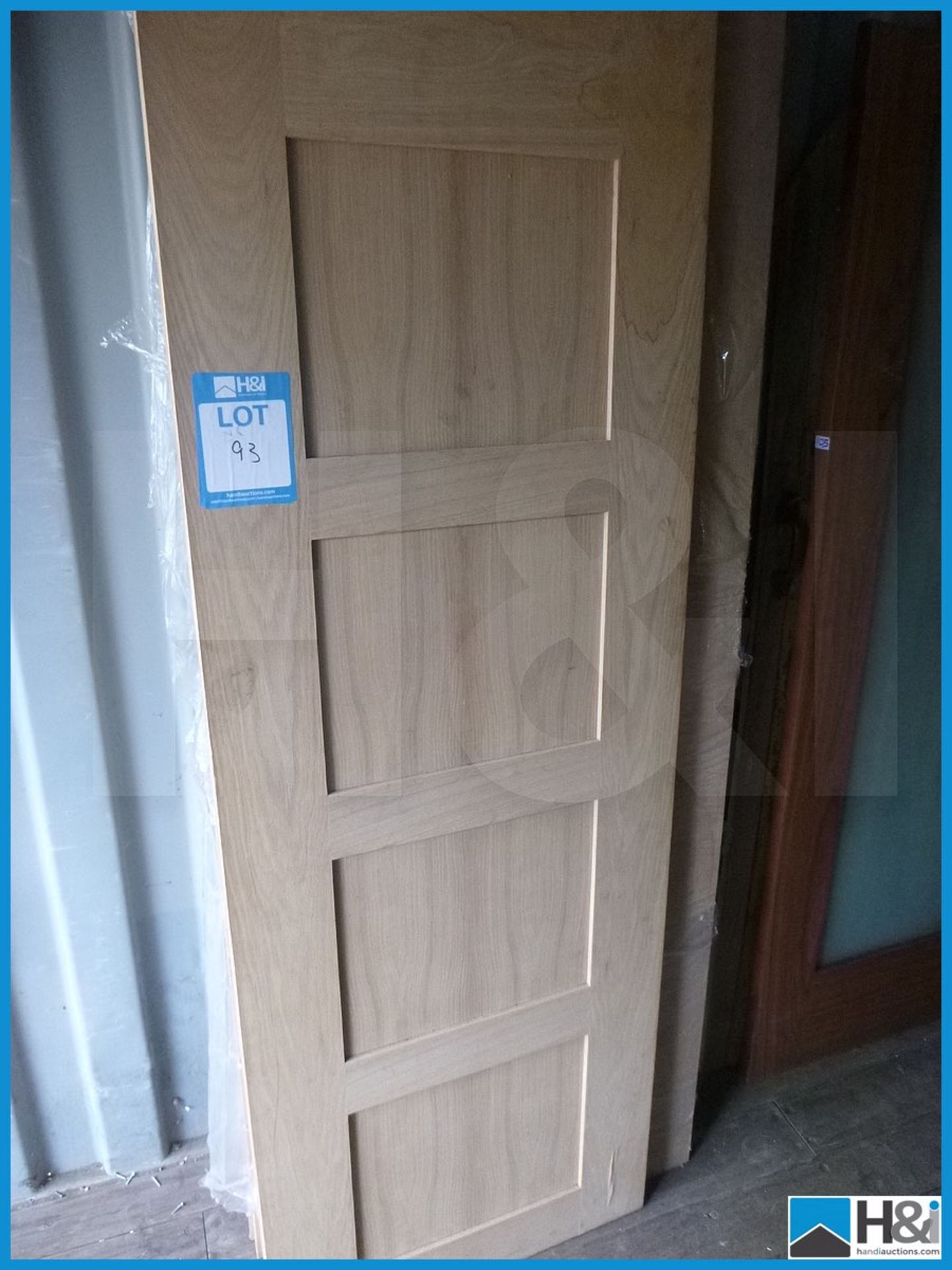 Internal Door - 78X27 Appraisal: Viewing Essential Serial No: NA Location: H&I Ltd., Paul