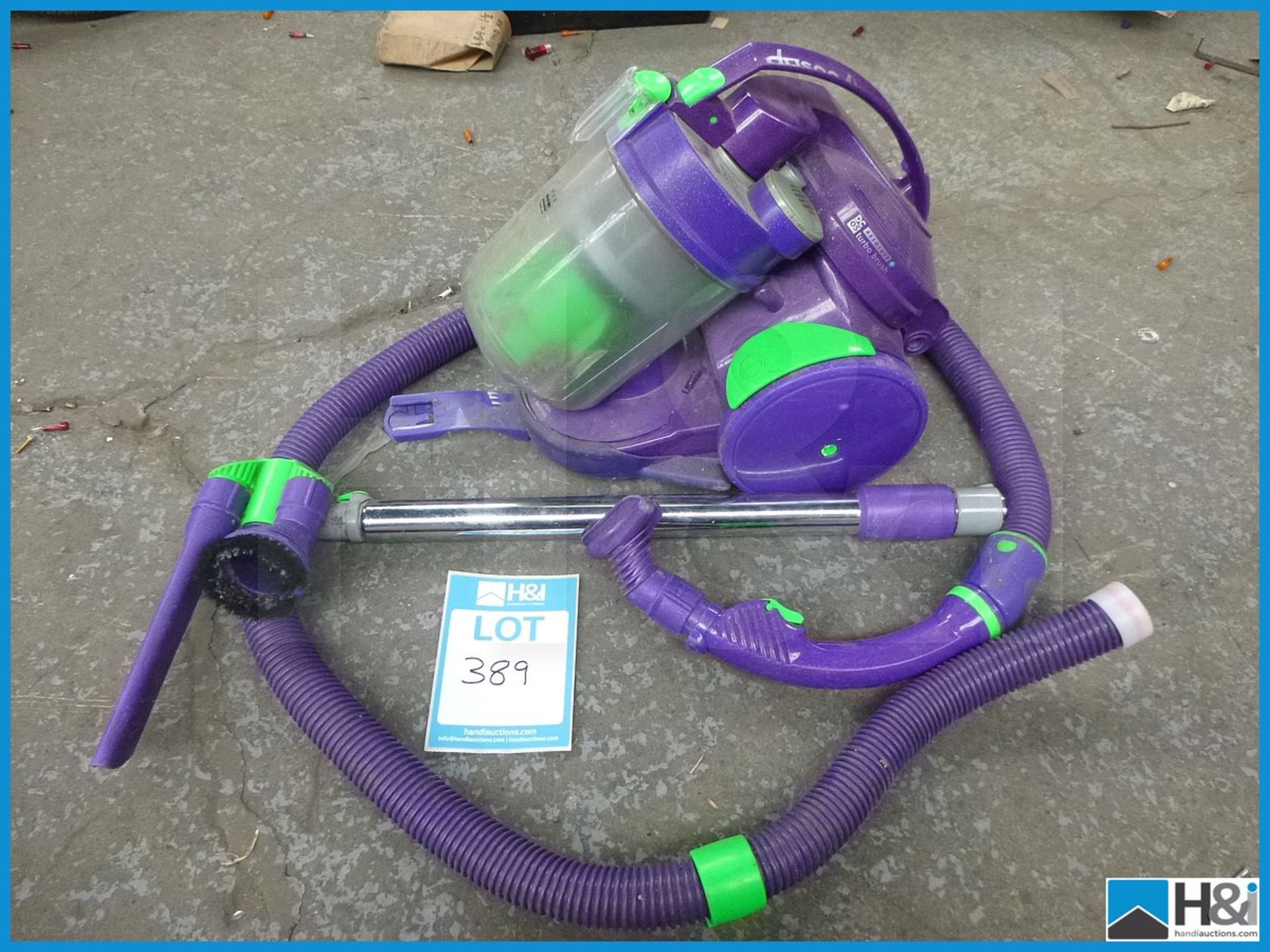 Dyson Vacuum Cleaner, Used, Not Checked Appraisal: Viewing Essential Serial No: NA Location: