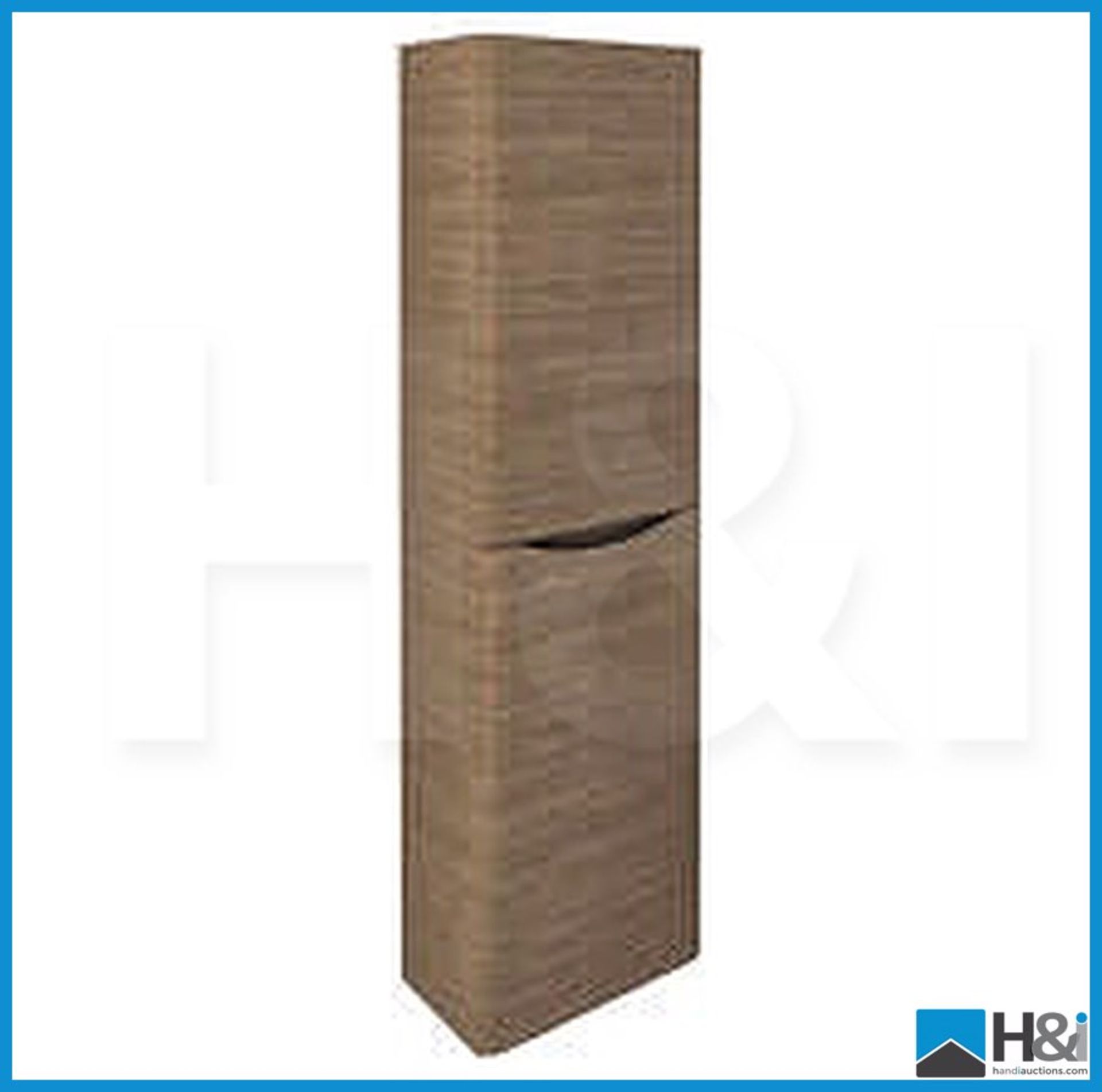 Designer Tavistock Ninety in Truffle finish 350 two door wall column. New and boxed. Suggested