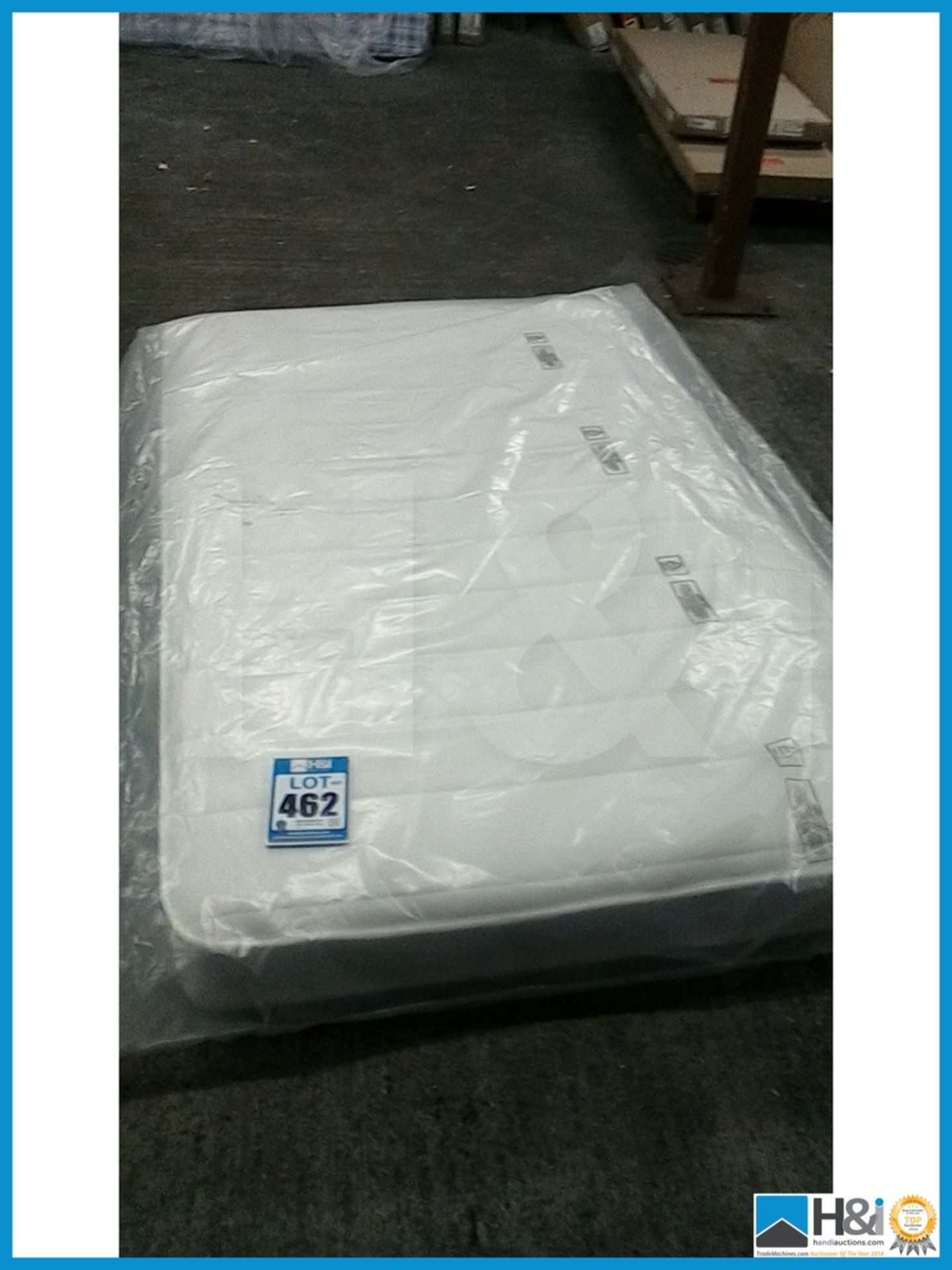 NEW IN BOX AIRSRUNG MEMORY FOAM MATTRESS SMALL DOUBLE RRP £239 Appraisal: Viewing Essential Serial