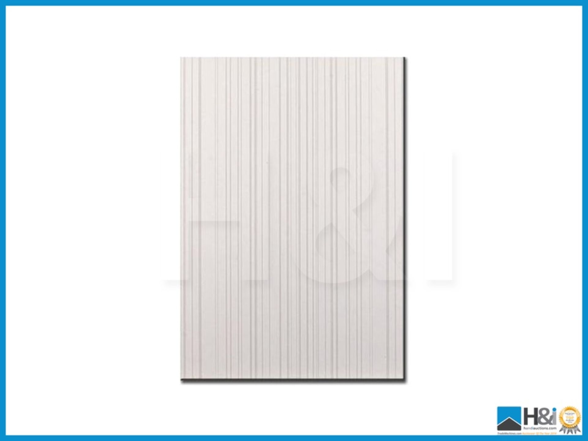 5m Living Blanco Wall Tiles Contemporary Gloss Bathroom Plain Tiles RRP £85.80. This wall tile has a - Image 2 of 2