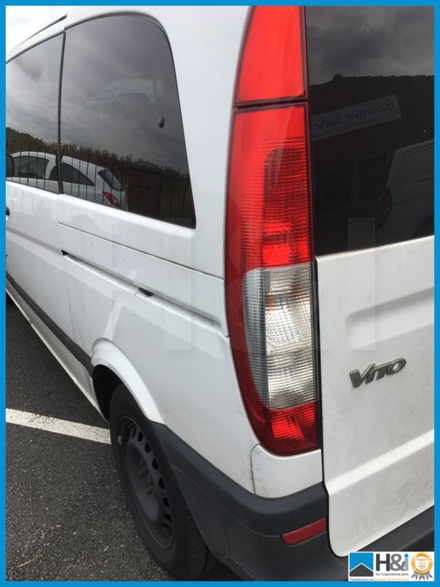 Mercedes Vito 111CDI van / person carrier 6 seater, 10 plate 125,000 miles recent service near - Bild 13 aus 14