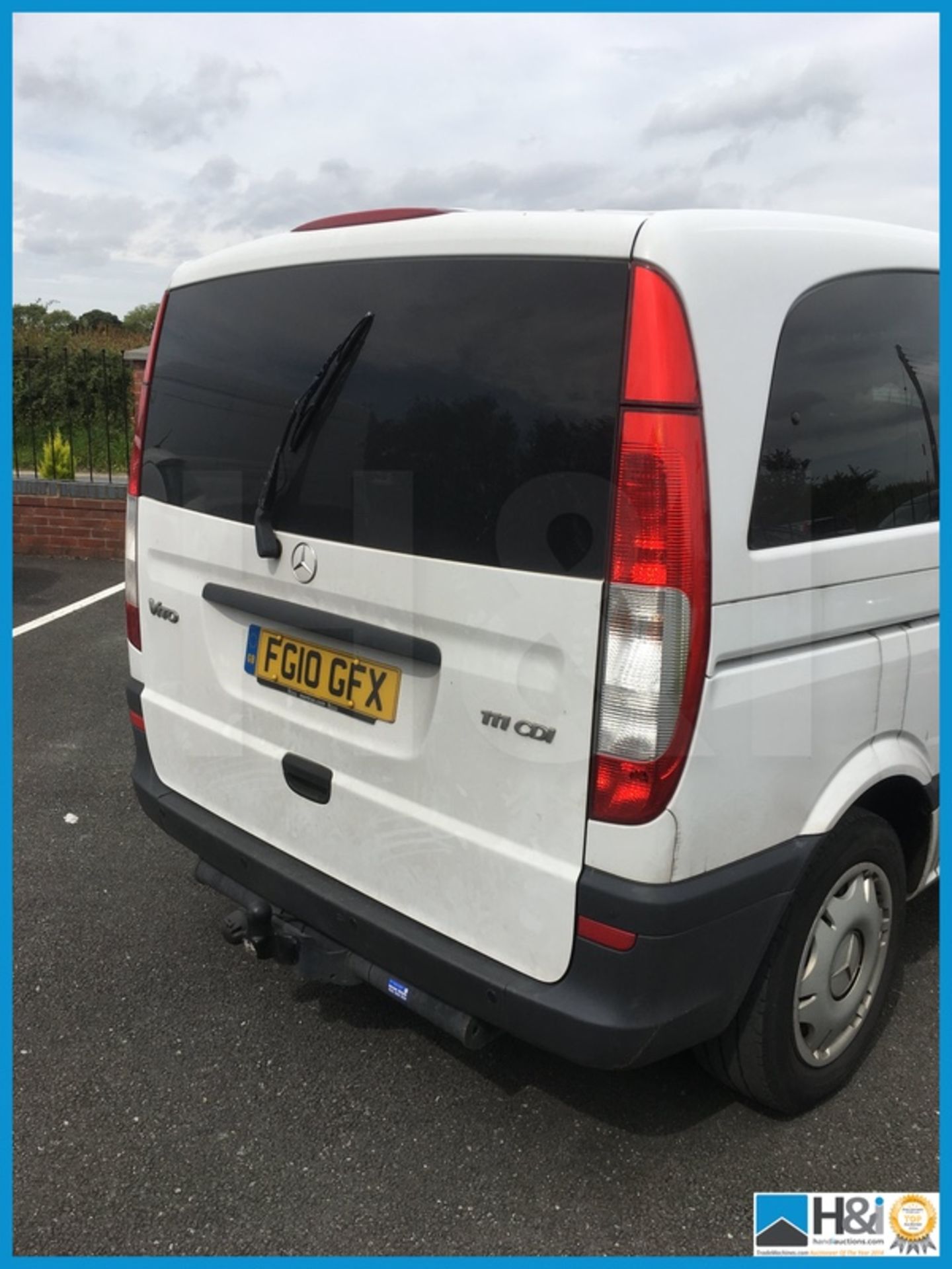 Mercedes Vito 111CDI van / person carrier 6 seater, 10 plate 125,000 miles recent service near - Bild 2 aus 14