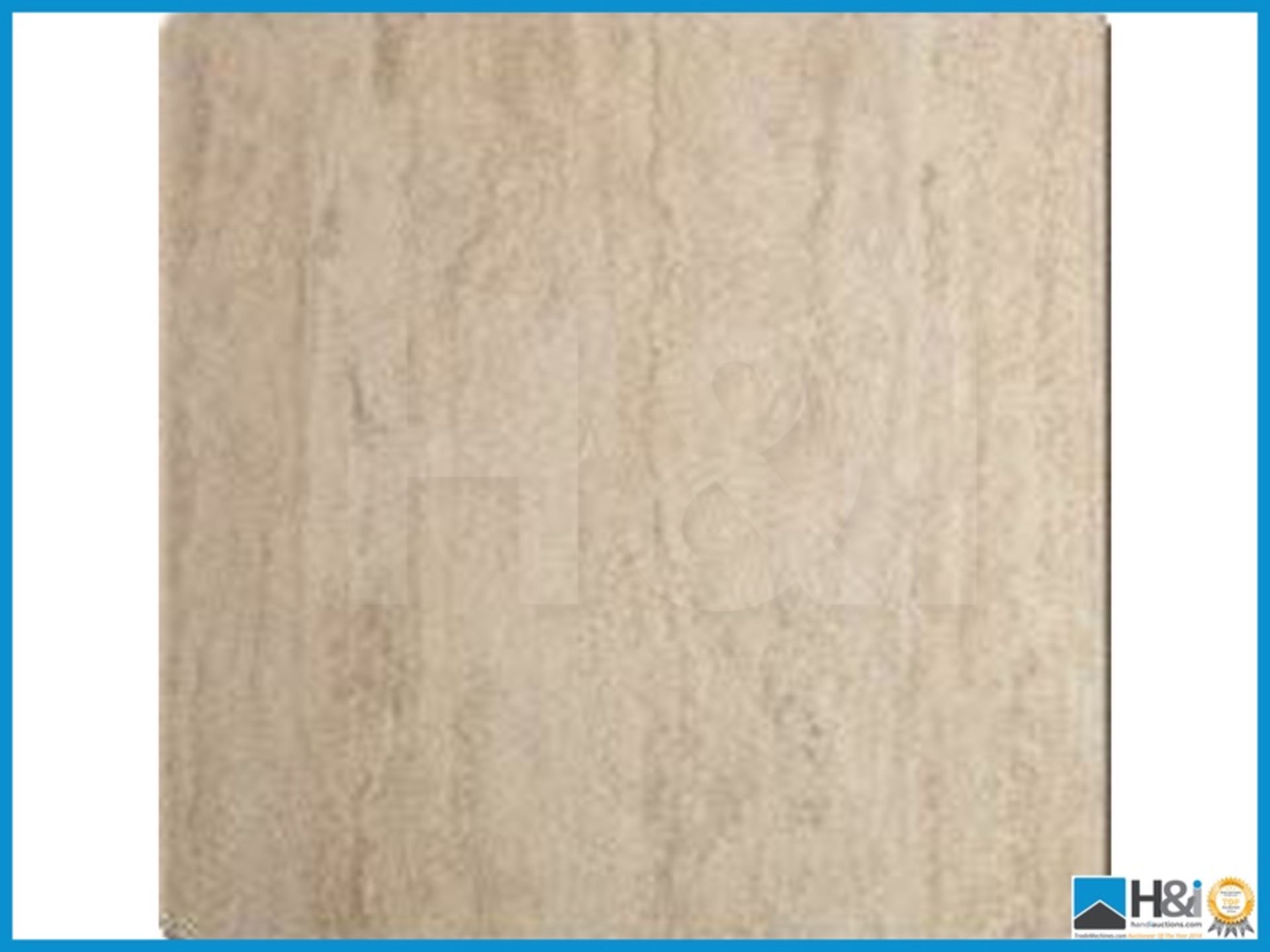 Designer travertine wet room panel 1000x2400. New and boxed. Suggested manufacturers selling - Image 2 of 2