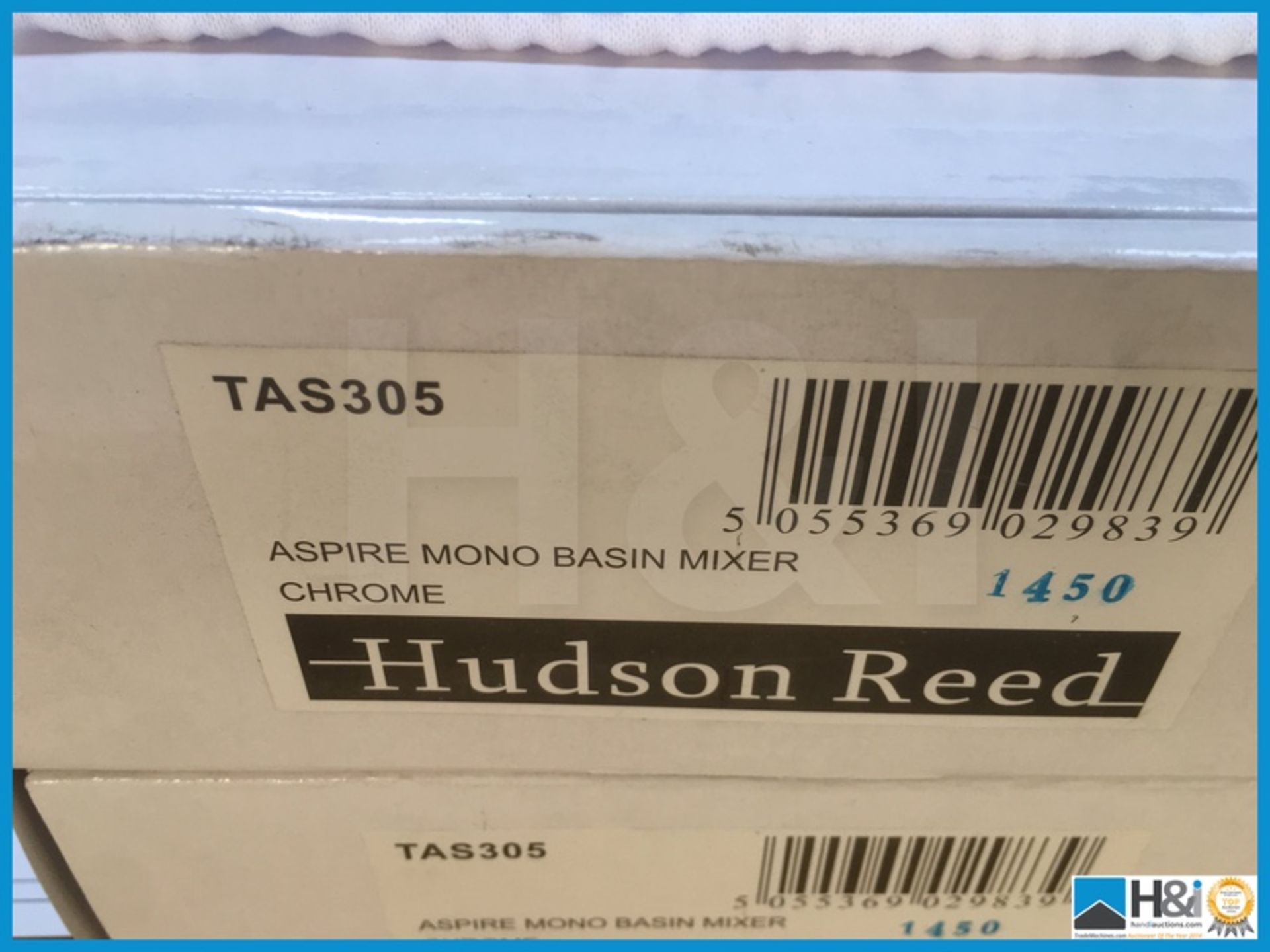 Hudson Reed TAS 305 Aspire mono basin mixer in polished chrome. New and boxed. Suggested - Image 4 of 4