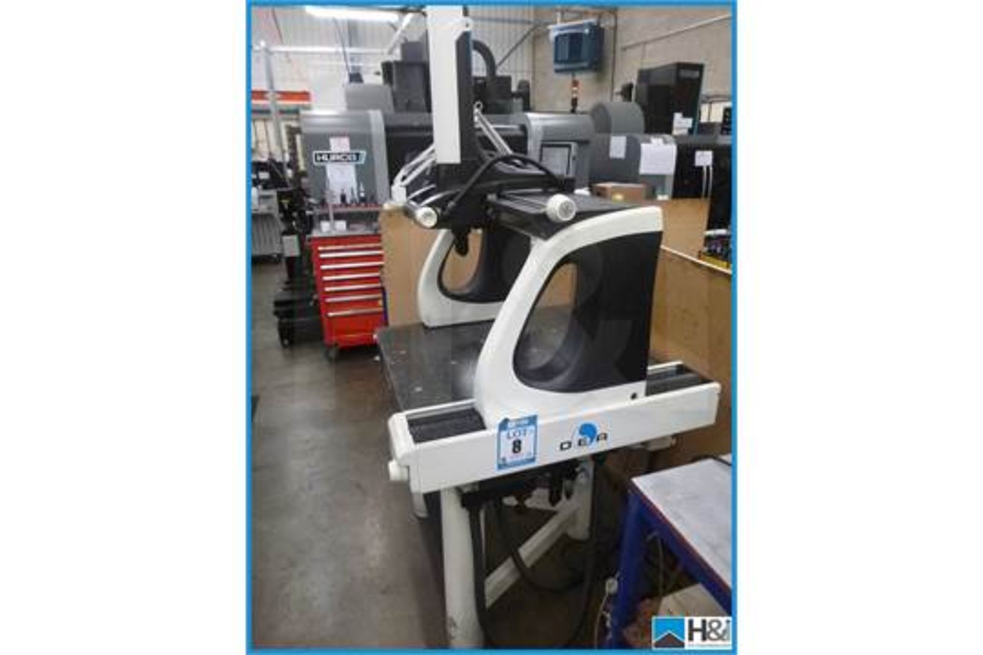 DEA CMM INSPECTION MACHINE - WHICH CONSISTS OF SWIFT MANUAL MOVEMENT MEASUREMENT MACHINE AND THE - Bild 7 aus 7