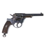 Revolver d'ordonnance suisse- modèle 1872/78- par Pirlot Frères à Liège- système Chamelot-