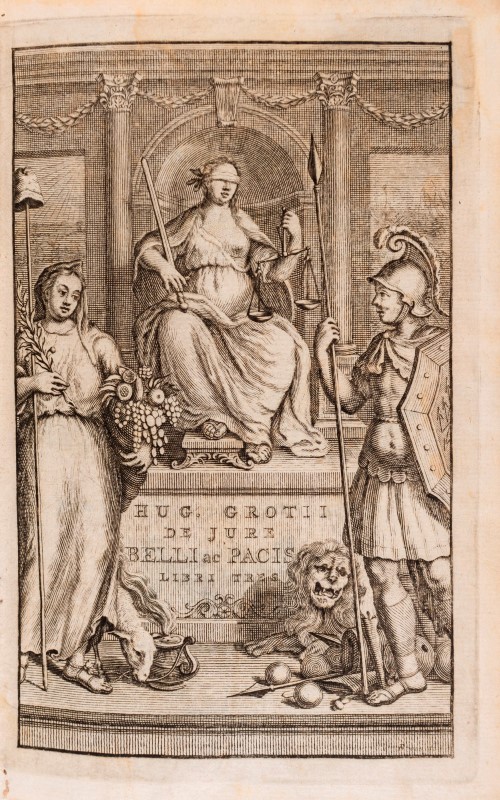 GROTIUS (Hugo). De jure belli ac pacis libri tres- in quibus jus naturae & gentium item juris - Image 4 of 4