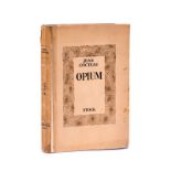 COCTEAU (Jean). Opium. Journal d'une désintoxication. Paris- éditions Stock- Delamain et Boutelleau-