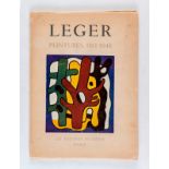 LEGER (Fernand). Léger. Peintures- 1911-1948. Paris- éditions du Chêne- 1948. Introduction de Franck