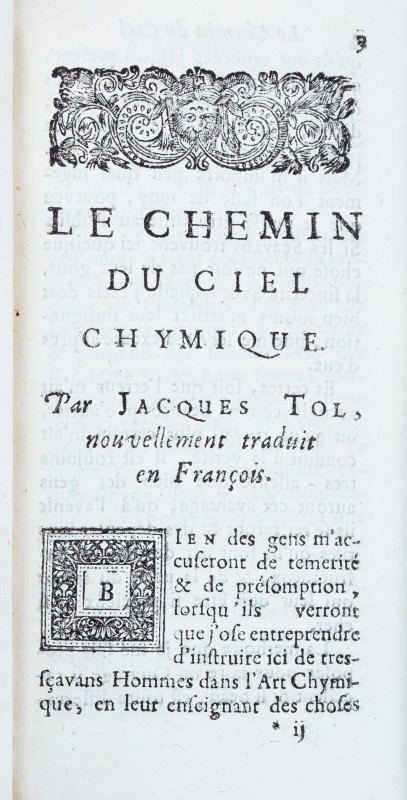 [ALCHIMIE]. 4 ouvrages reliés en 1 seul vol. in-16 plein maroquin chocolat- double encadrements de - Image 3 of 4